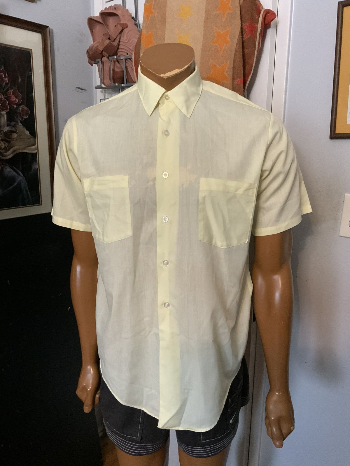 Vintage Vintage 50s 60s Towncraft Penneys Rockabilly Button Shirt Size US S / EU 44-46 / 1 - 11 Thumbnail