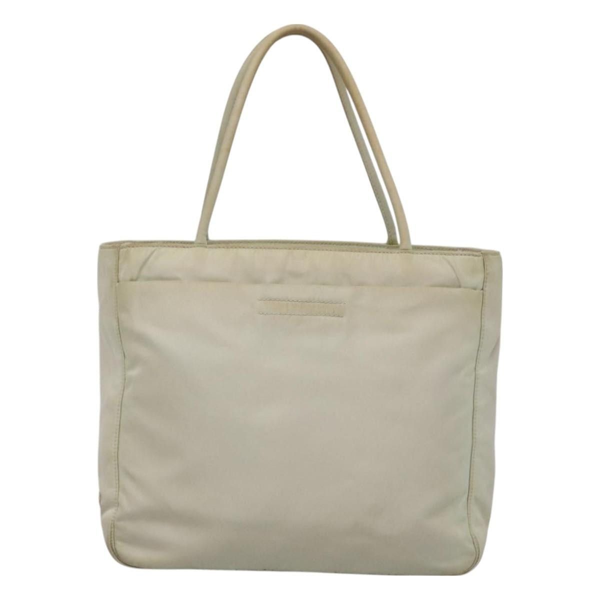 Prada PRADA Hand Bag Nylon White Size ONE SIZE - 2 Thumbnail