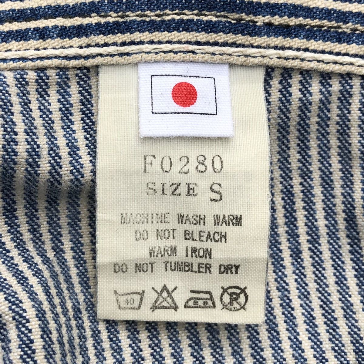 Japanese Brand Vintage TROUSERS MEN’S Striped Hikory Bush Pants Size US 32 / EU 48 - 16 Thumbnail