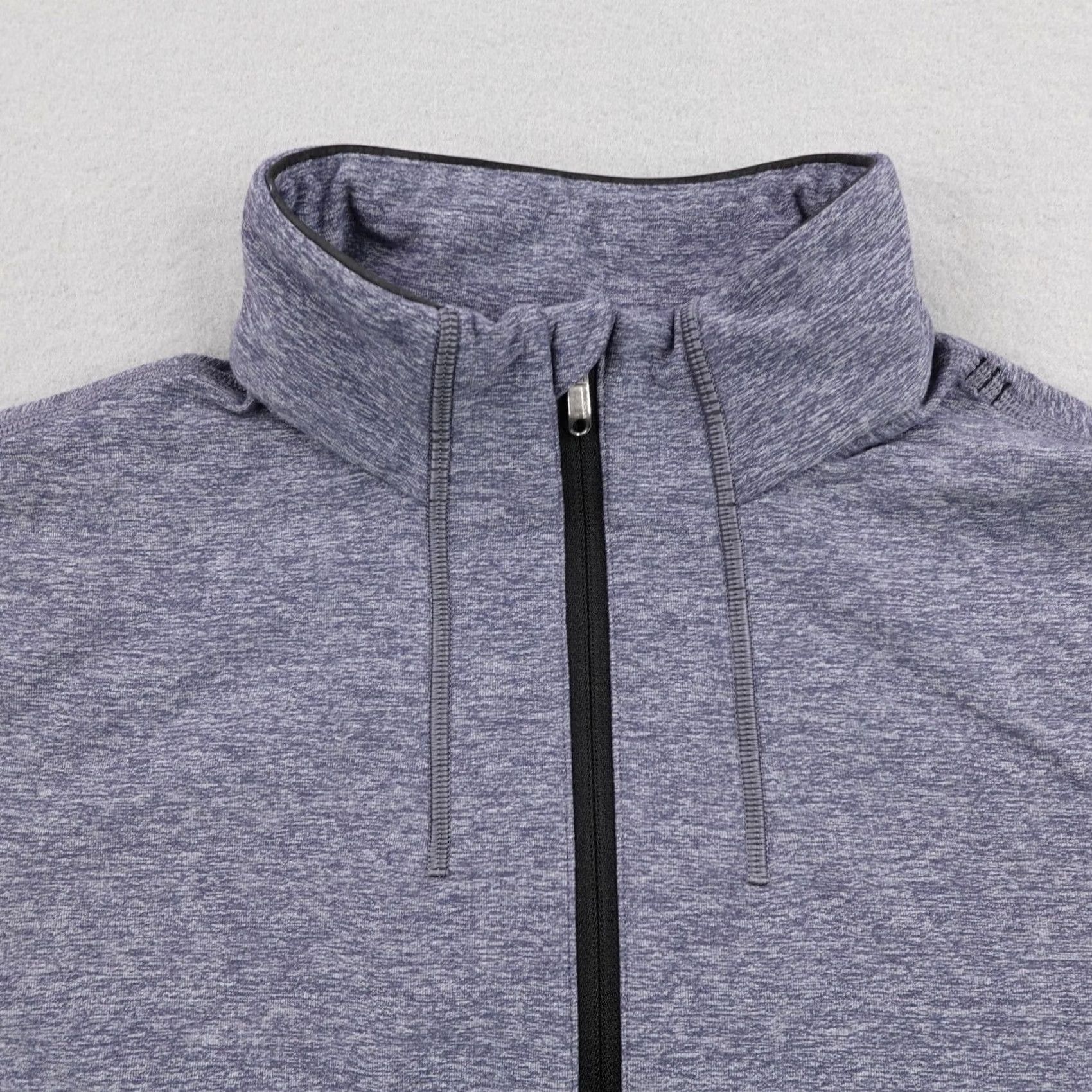 Lululemon Lululemon Shirt Womens M Heather Blue Surge 1/2 Zip Pullover Performance Sweater Size M / US 6-8 / IT 42-44 - 2 Thumbnail