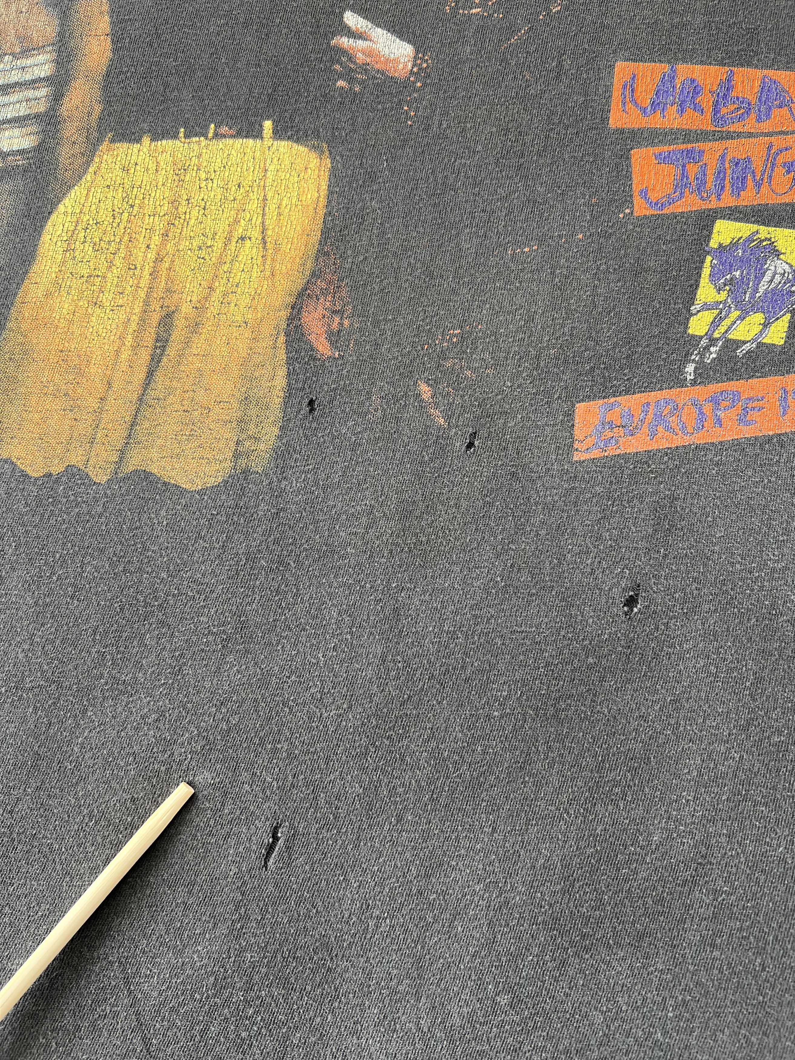 Band Tees × Vintage Vintage 1990 The Rolling Stones Urban Jungle Faded Tee Size US XL / EU 56 / 4 - 5 Thumbnail