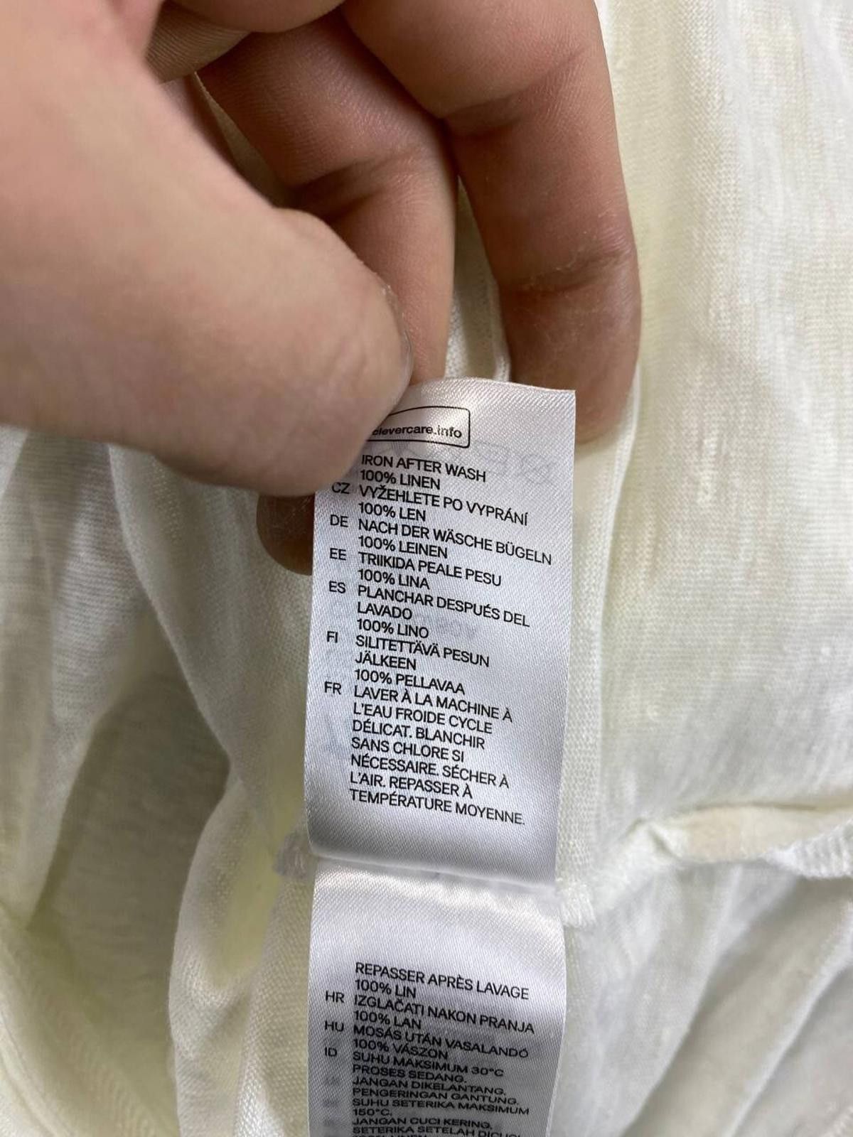 Designer Isabel Marant X H&M Pour Linen Blouson Dress Size 34 / US 4 Size M / US 6-8 / IT 42-44 - 12 Thumbnail