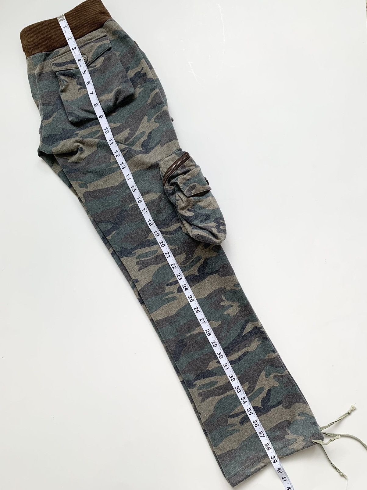 Japanese Brand 2000s Heaven Camo Cargo GOA Inspired Boot Cut Pant Size US 30 / EU 46 - 18 Thumbnail