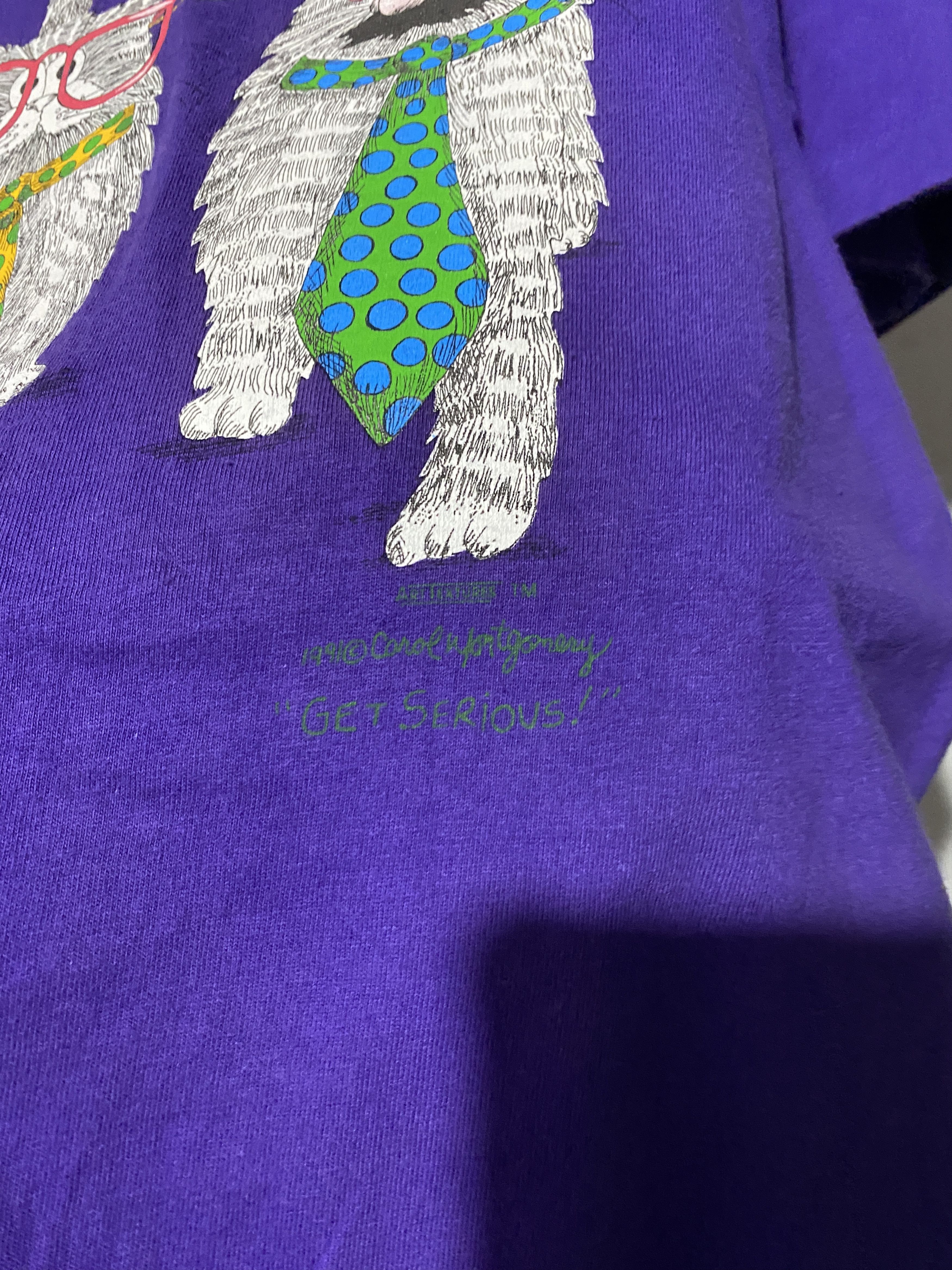 Vintage Vintage 90s Cat Shirt Size US M / EU 48-50 / 2 - 3 Thumbnail