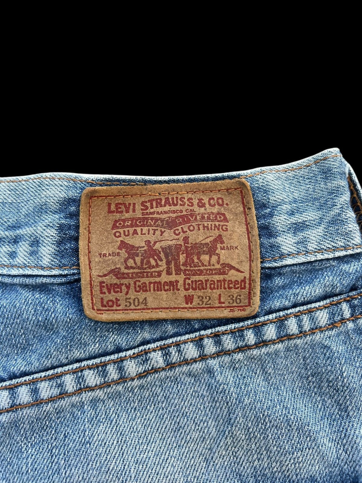 Japanese Brand × Kapital × Vintage THRASHED Levis Selvedge Vintage Distressed Short Denim Size US 32 / EU 48 - 6 Thumbnail