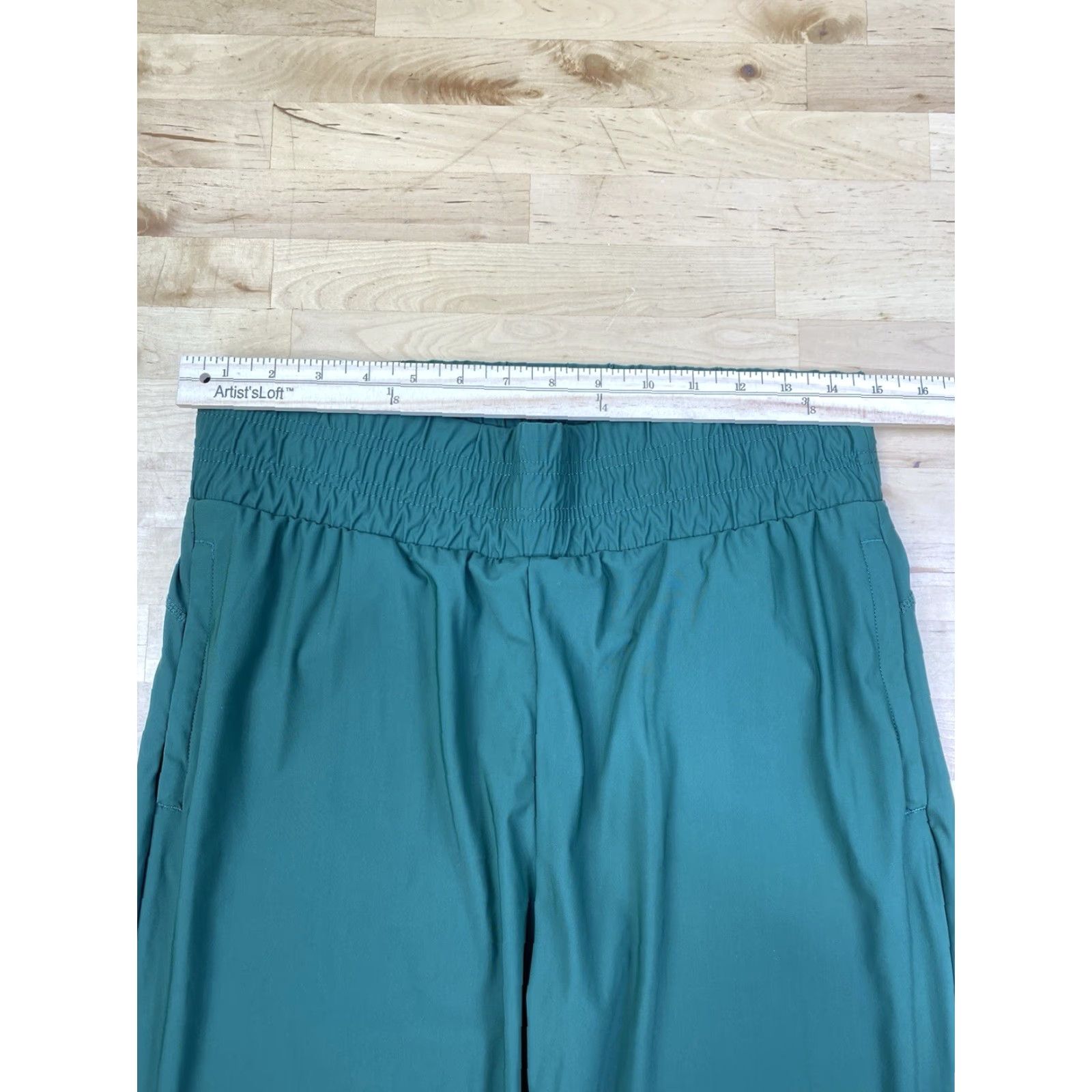 Vintage Balance Athletica Jogger Women M Green Vitality Swift Pants Casual Activewear #9708 Size 32" / US 10 / IT 46 - 5 Thumbnail