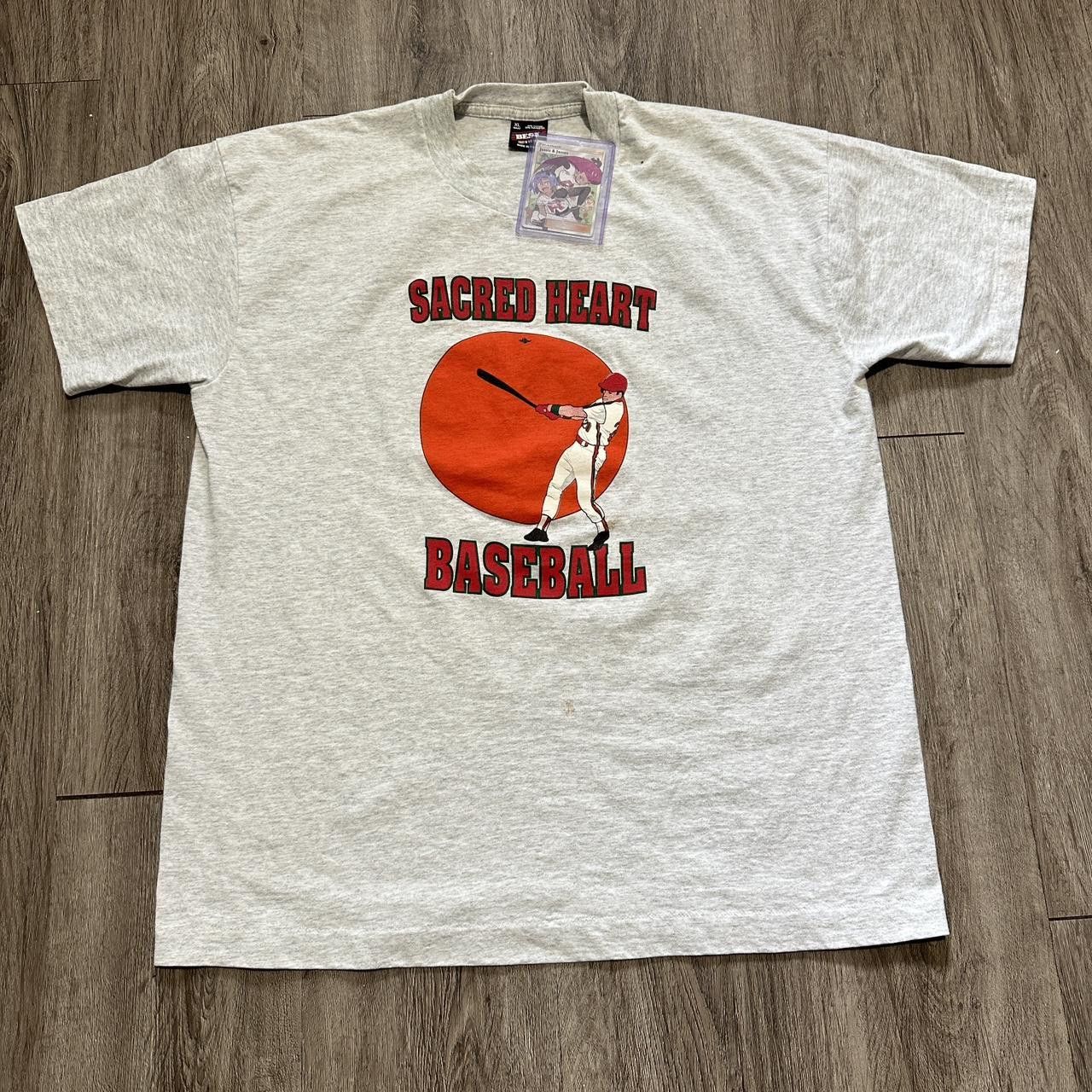 MLB Vintage 1995 michigan sacred heart baseball sports shirt Size US L / EU 52-54 / 3 - 1 Thumbnail