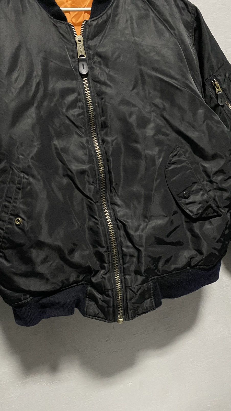 Vintage Vintage MA 1 military bomber Size US XL / EU 56 / 4 - 5 Thumbnail