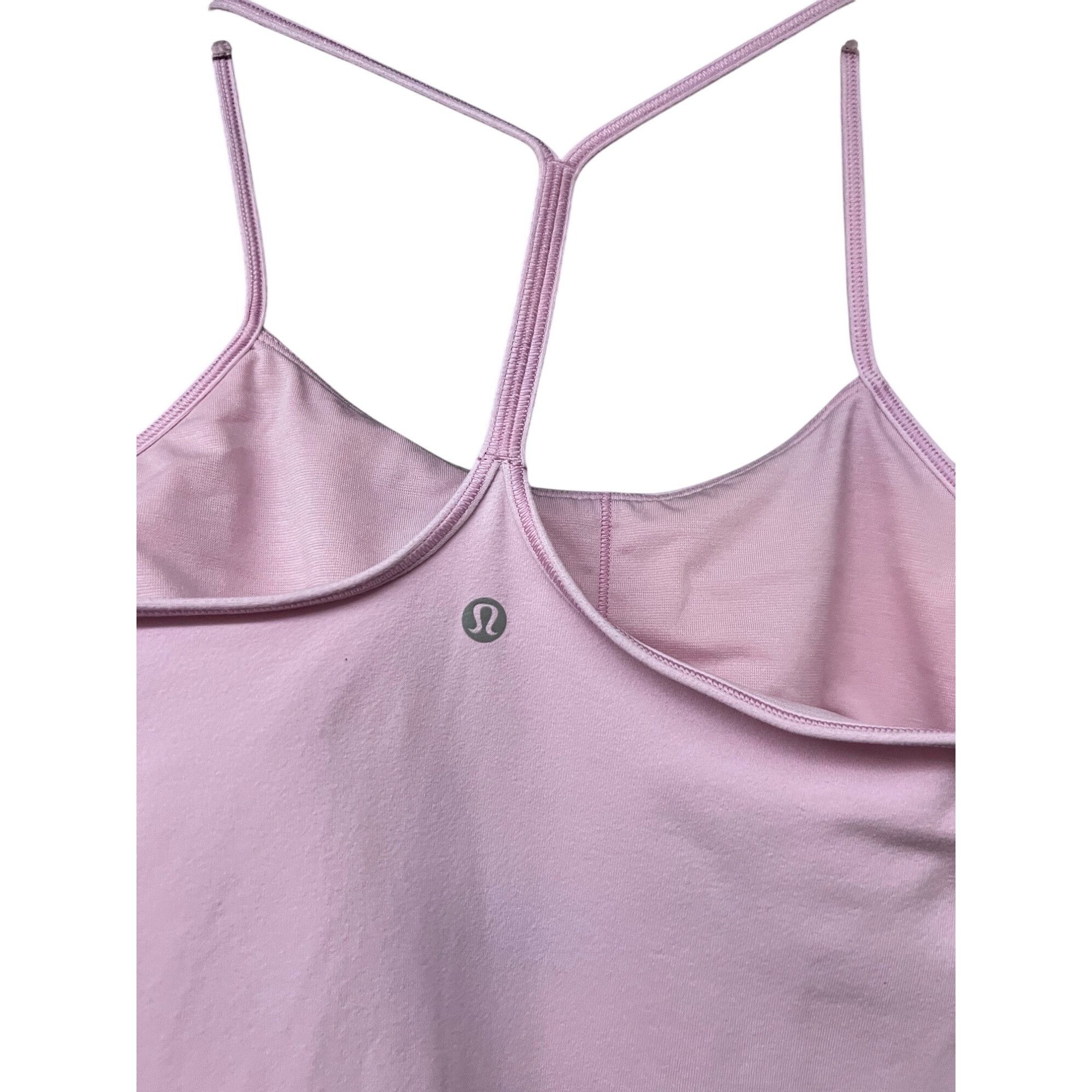 Lululemon Lululemon Power Y Tank Top Dusty Mauve Small Sz 6 Stretch Sh Size M / US 6-8 / IT 42-44 - 8 Thumbnail