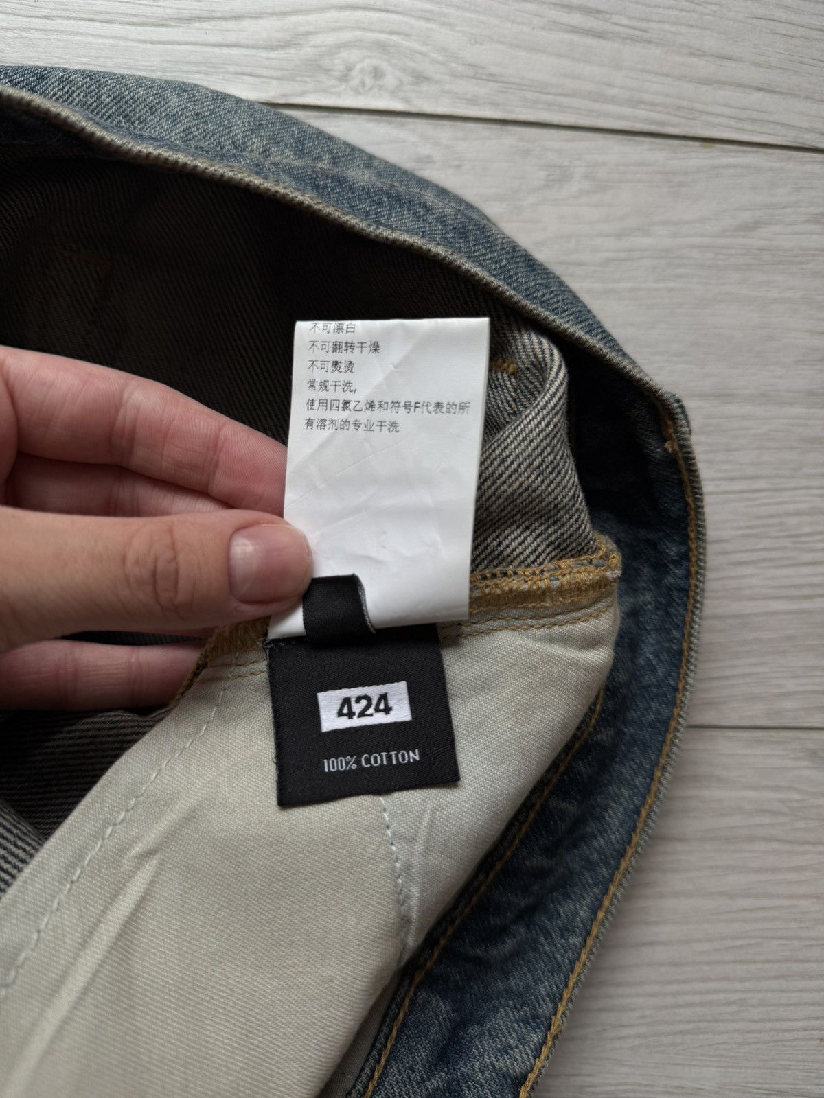 424 424 bandana jeans pants Size US 30 / EU 46 - 6 Thumbnail