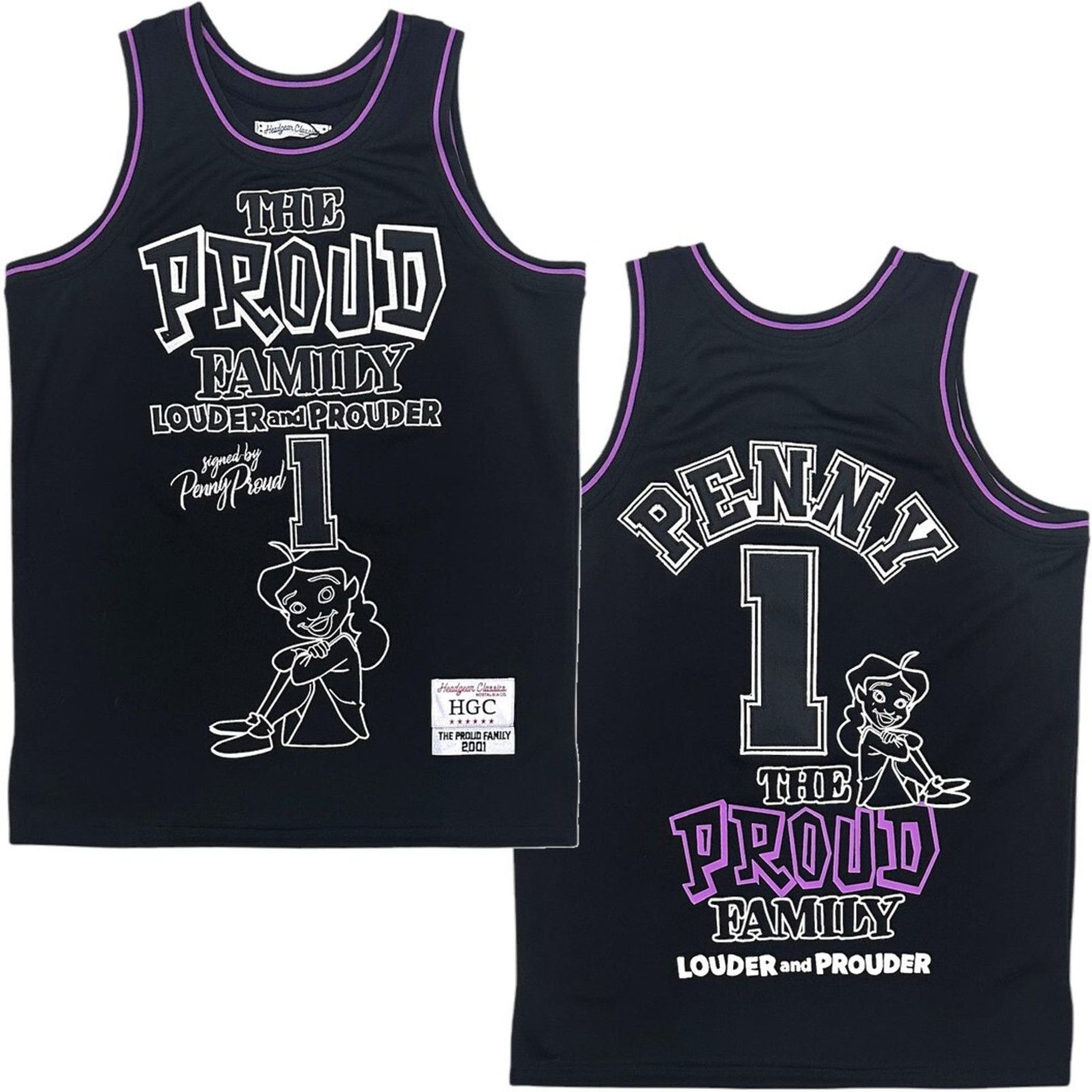 Other The Proud Family Headgear Classics Penny Basketball Jersey Size US M / EU 48-50 / 2 - 1 Thumbnail