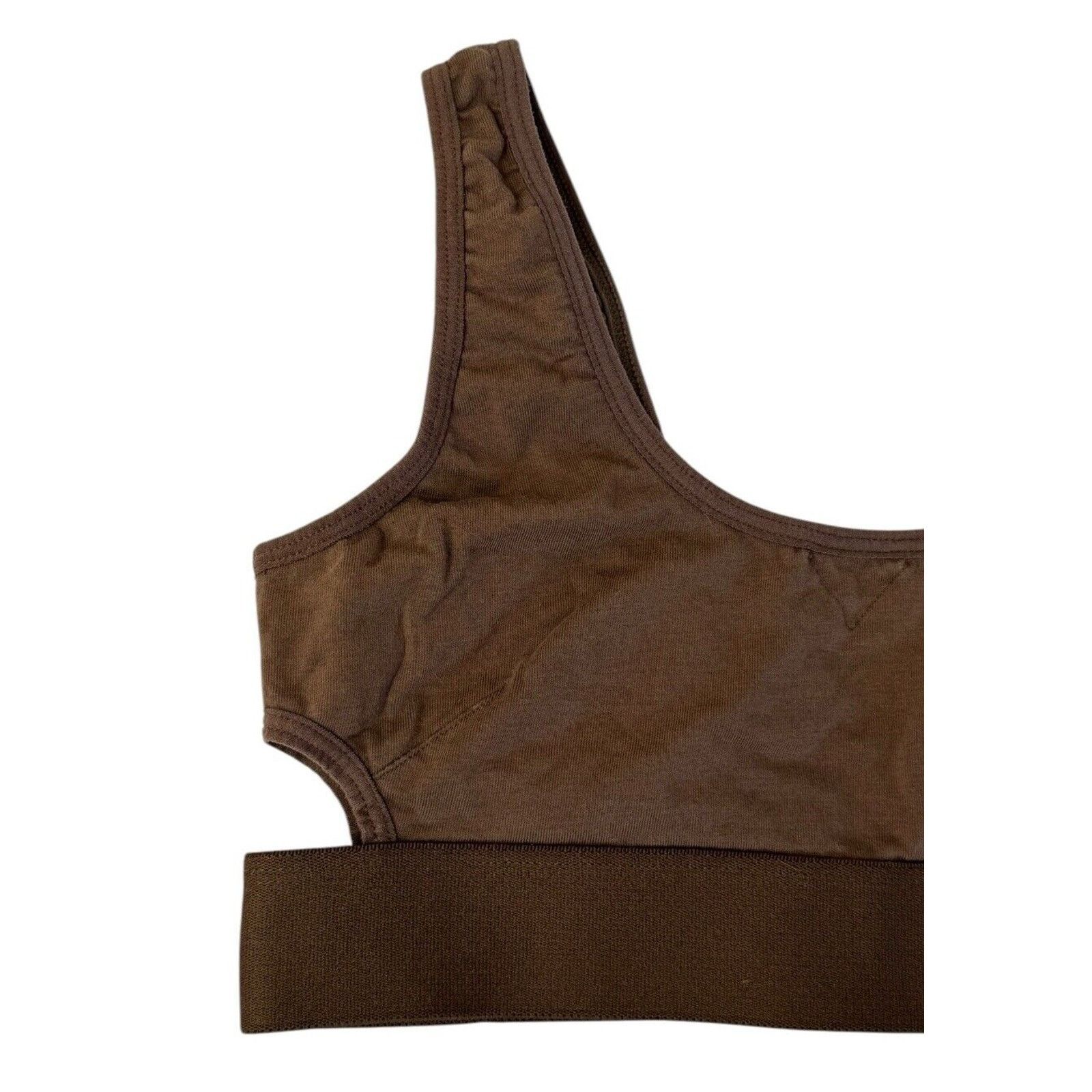 Richer Poorer RICHER POORER Scoop Cutout Bralette Java Brown Bra Crop Top Size S / US 4 / IT 40 - 3 Thumbnail