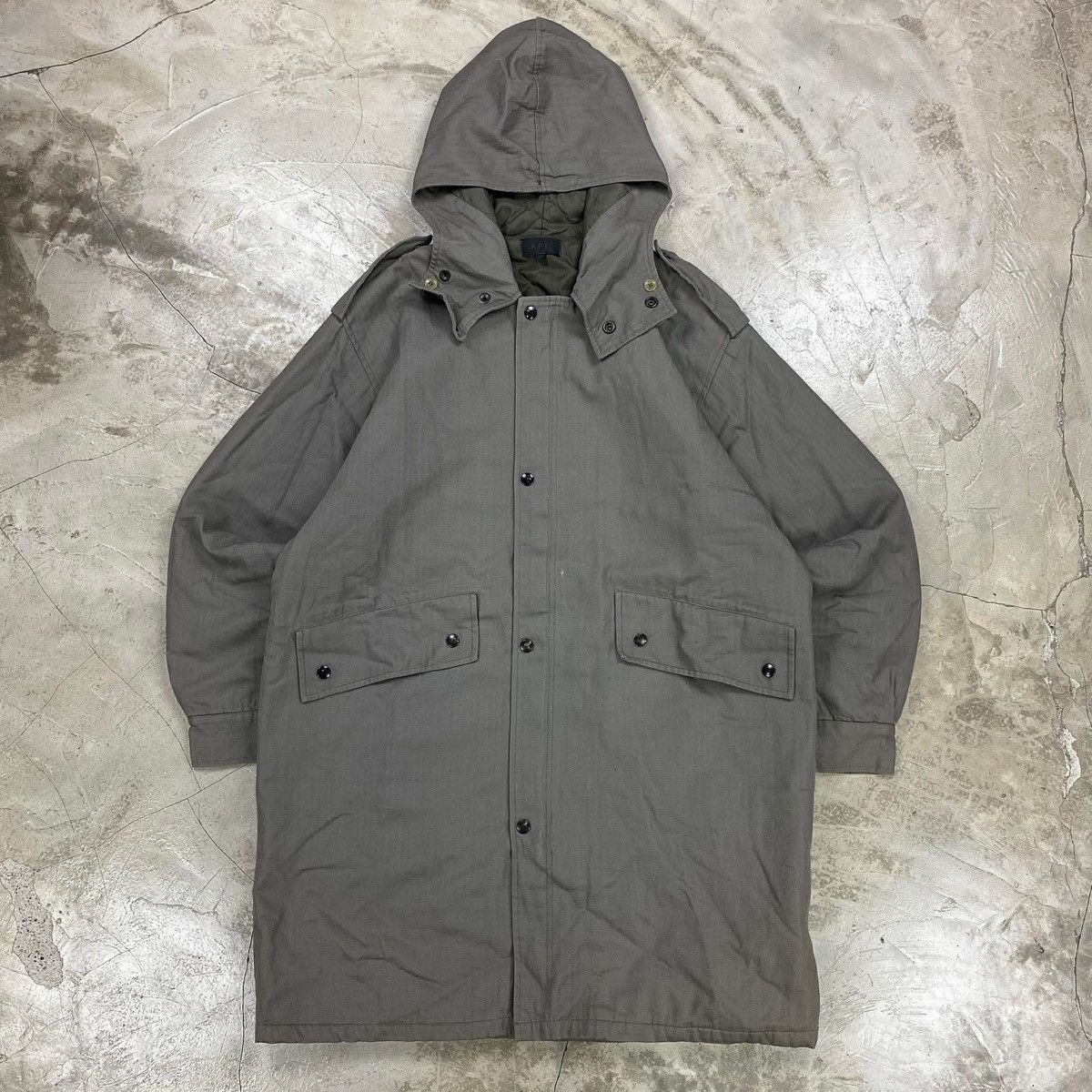 A.P.C. × Kanye West A.P.C. X KANYE WEST SWISS ARMY PARKA | Grailed
