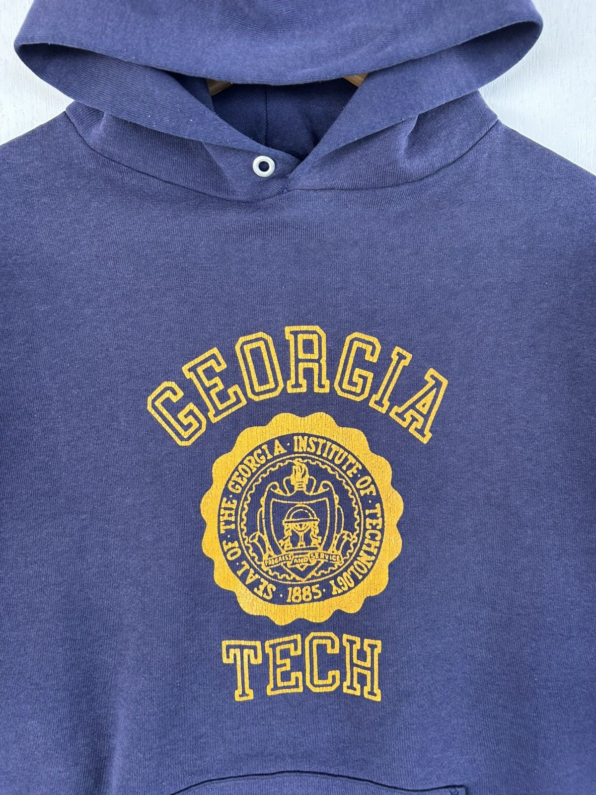 Vintage Vintage jerzees 90s georgia tech collegiate hoodie Size US M / EU 48-50 / 2 - 2 Thumbnail