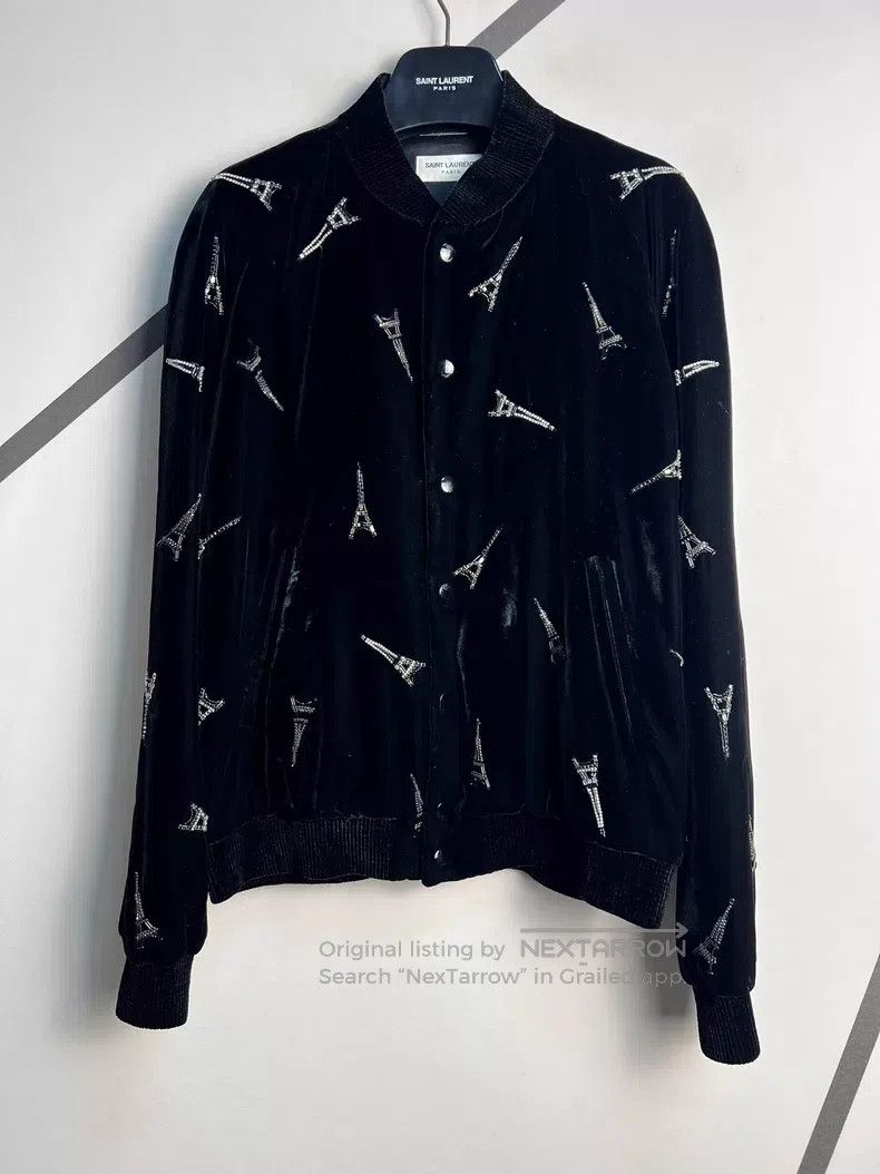 Saint Laurent Paris Saint Laurent Paris Black Velvet Jacket Size 48 i Size US M / EU 48-50 / 2 - 1 Thumbnail