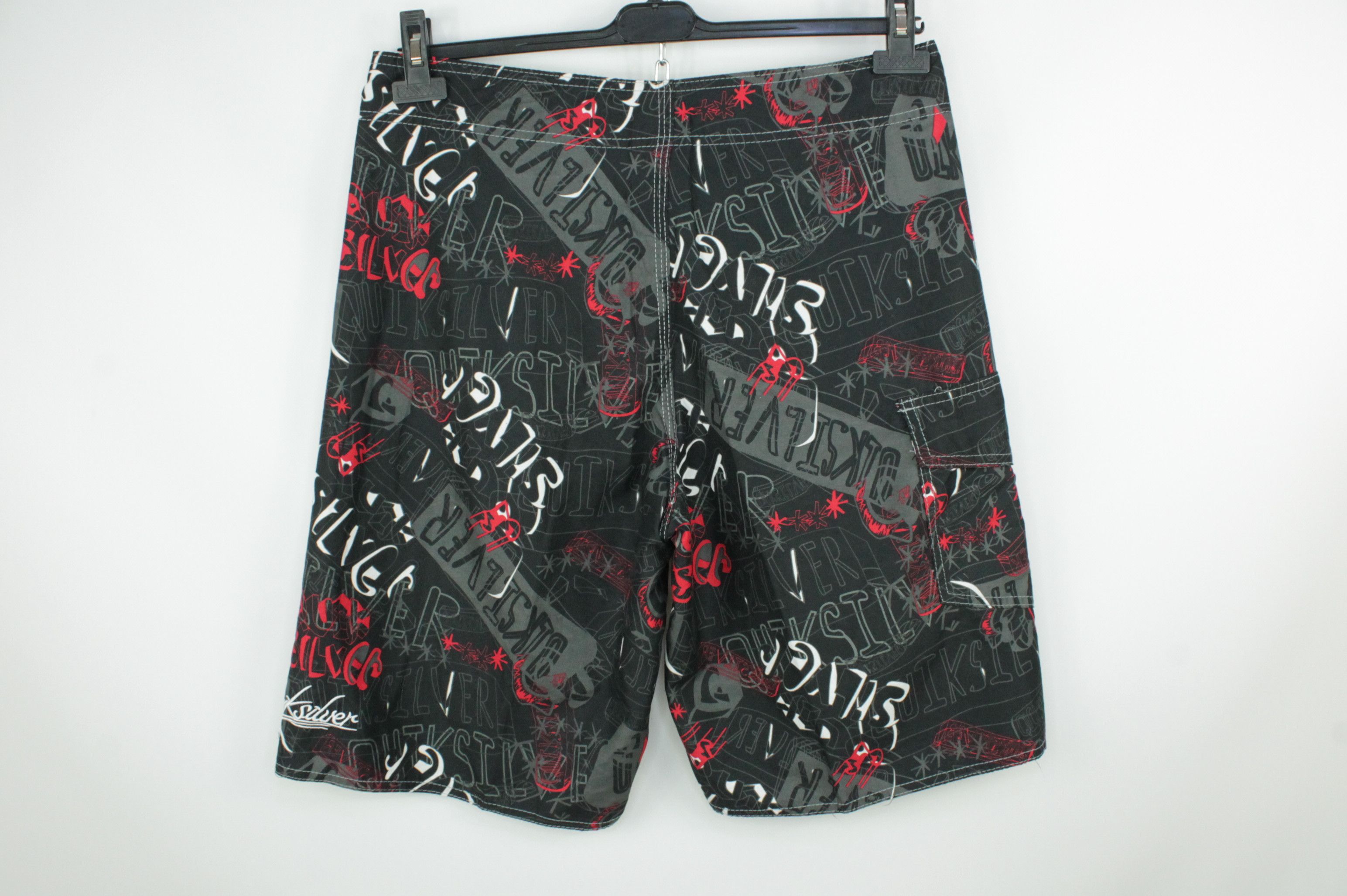 Quiksilver Vintage Quiksilver Monogram Board Shorts Size US 34 / EU 50 - 3 Thumbnail