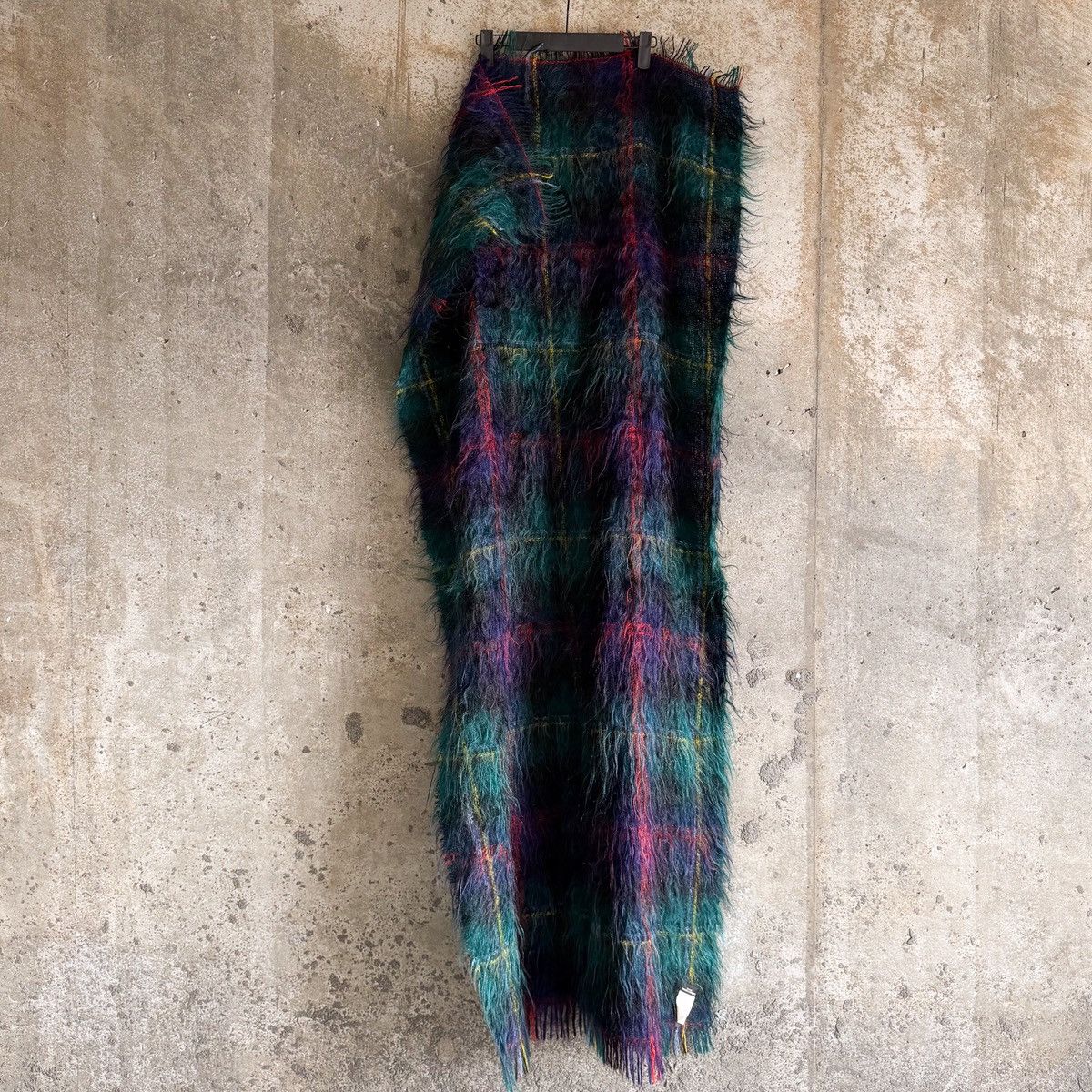 Comme des Garcons XXXL CDG Shaggy Mohair Knit Scarf / Throw Over Size ONE SIZE - 5 Thumbnail