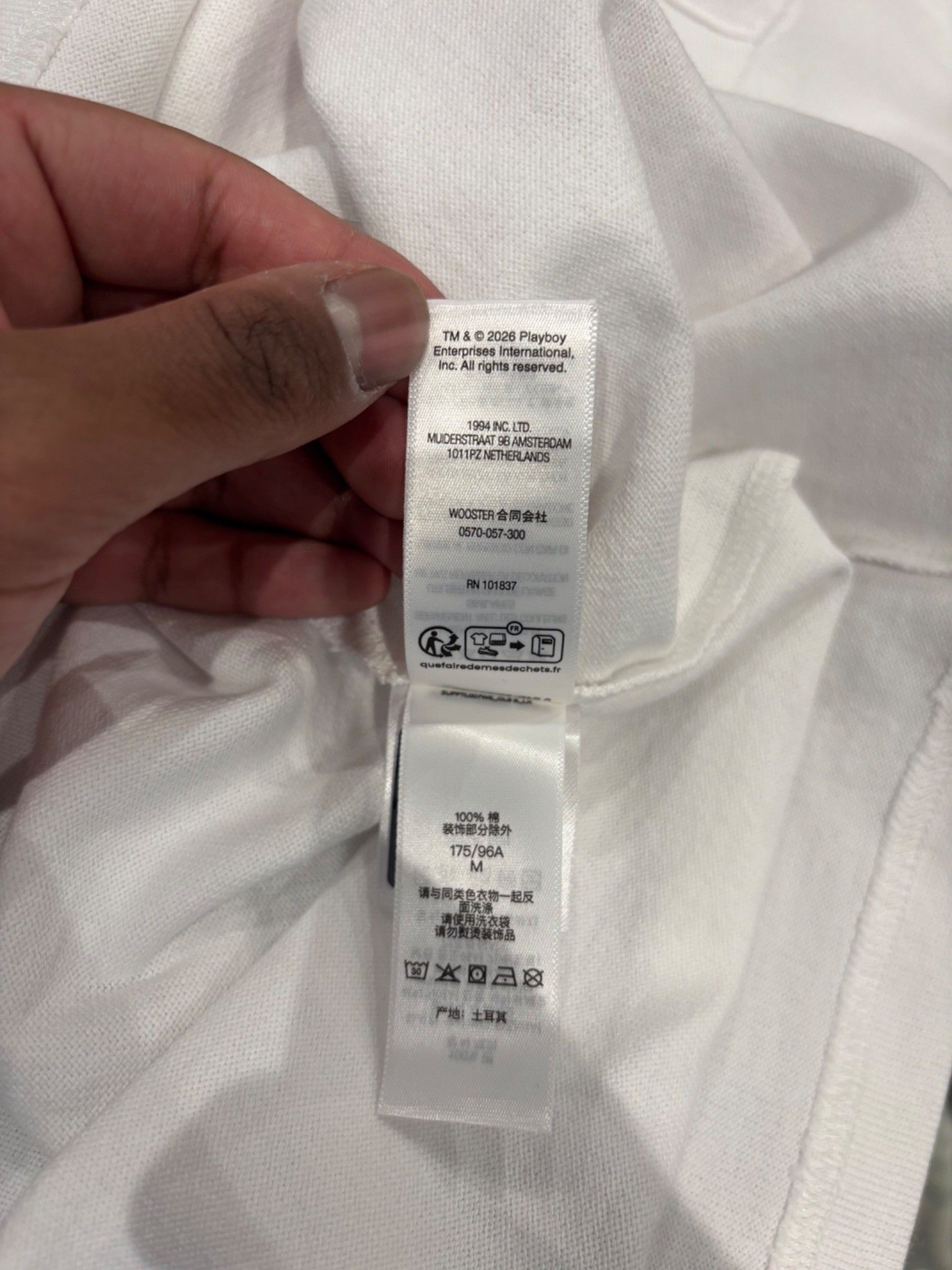 Supreme Supreme Playboy L/S Football Top White Size US M / EU 48-50 / 2 - 9 Thumbnail