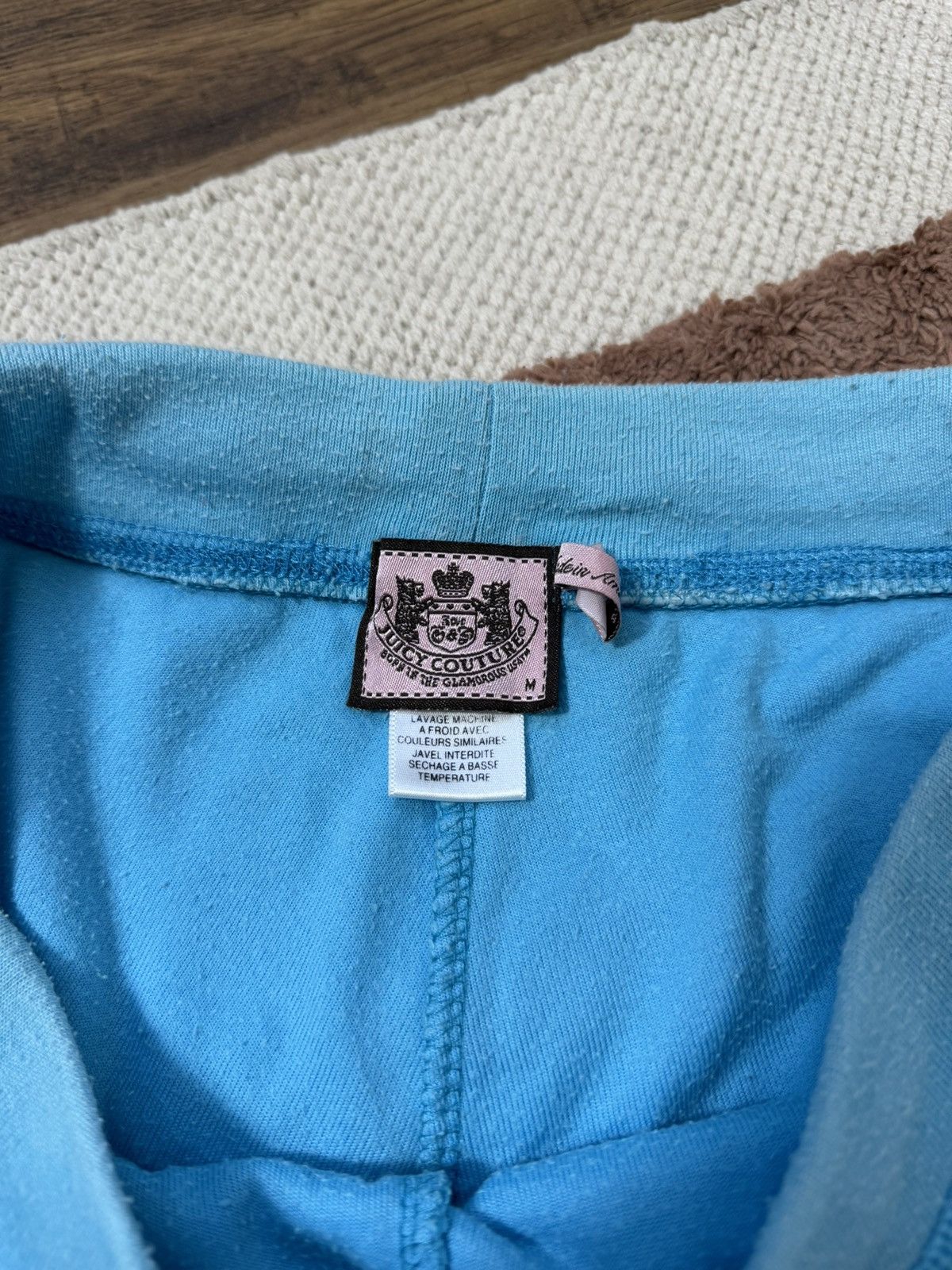 Juicy Couture VINTAGE JUICY COUTURE BUTTERFLY VELOUR PANTS Size 28" / US 6 / IT 42 - 5 Thumbnail