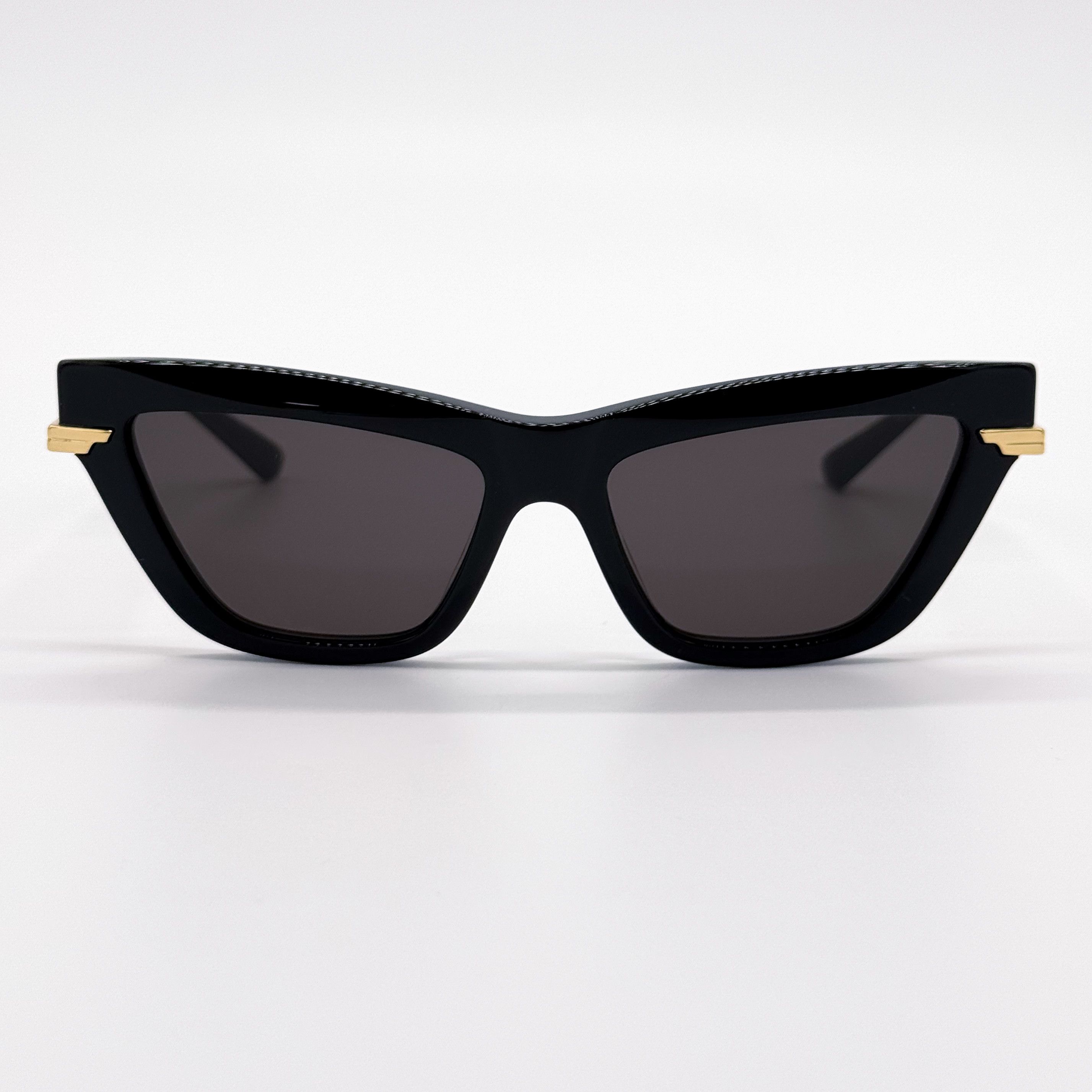Bottega Veneta NEW BOTTEGA VENETA BV1241S 001 SUNGLASSES WOMEN BLACK GOLD Size ONE SIZE - 4 Thumbnail