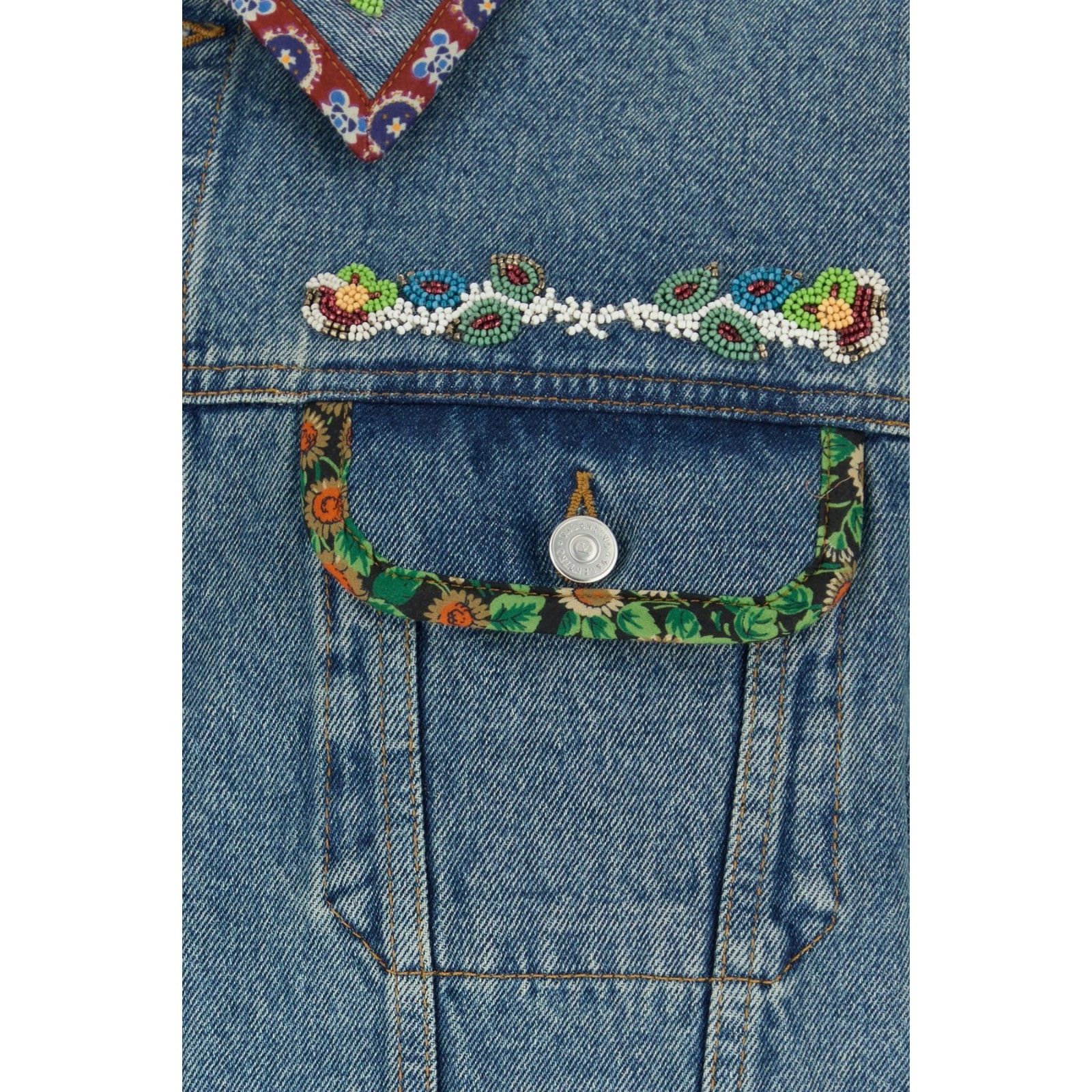 Valentino VALENTINO Denim Jacket New & Authentic (Men's size:50;) Size US M / EU 48-50 / 2 - 3 Thumbnail