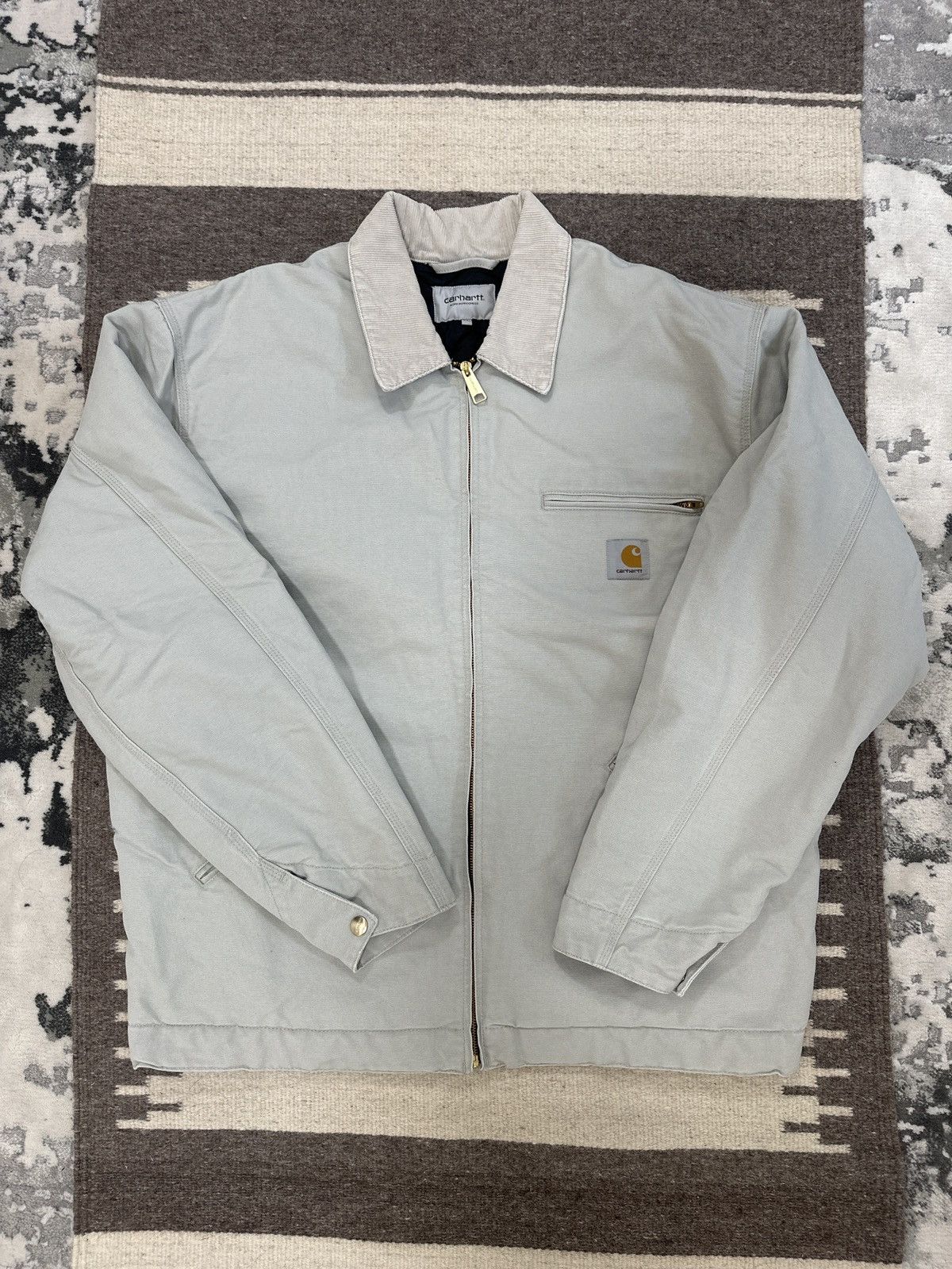 image of Carhartt Wip Detroit Jacket in Grey, Men's (Size 2XL)