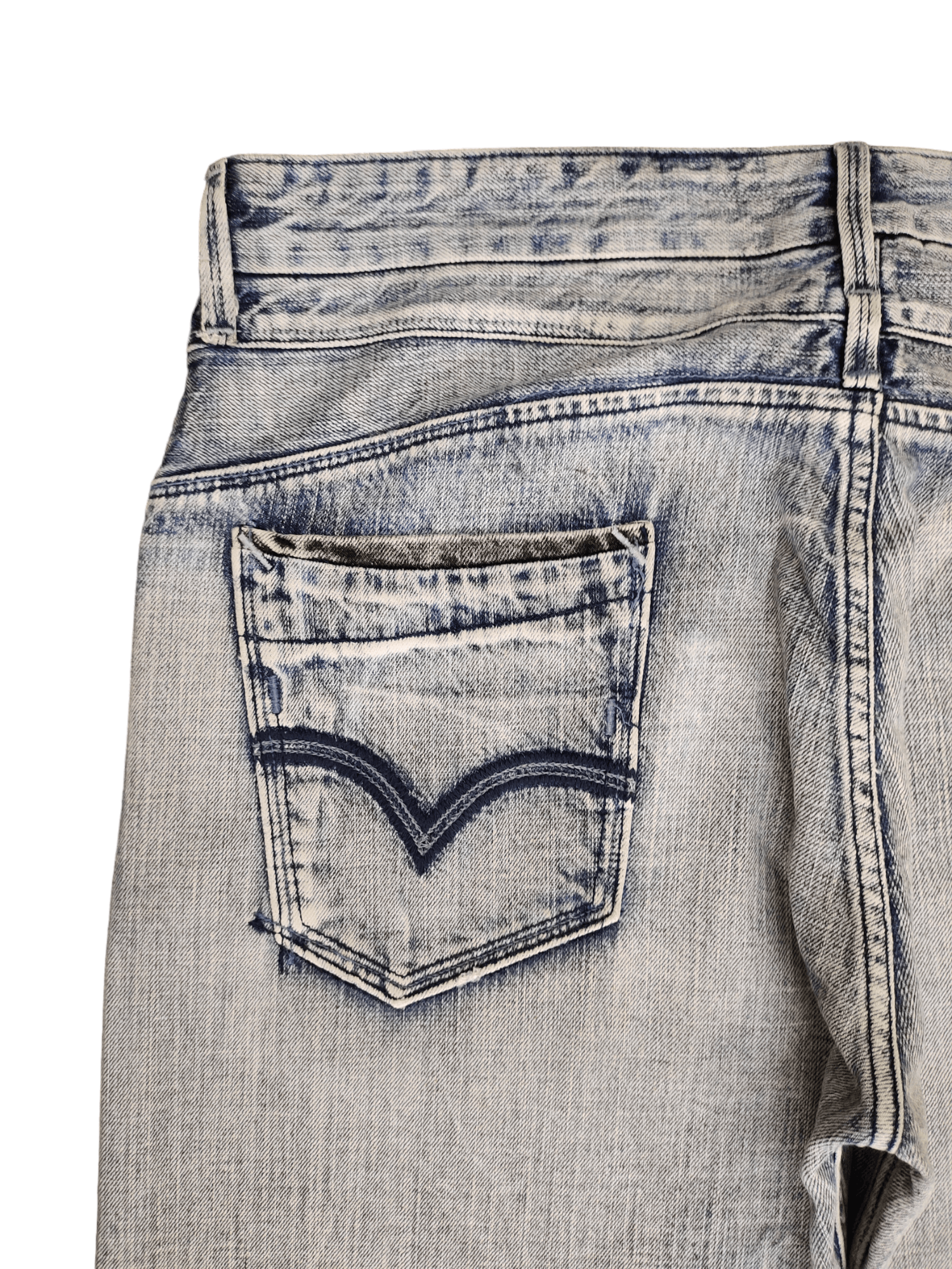 Levi's Vintage Clothing Baggy Bootcut Jean Levis SilverTab Denim Wide Leg Size US 37 - 10 Thumbnail