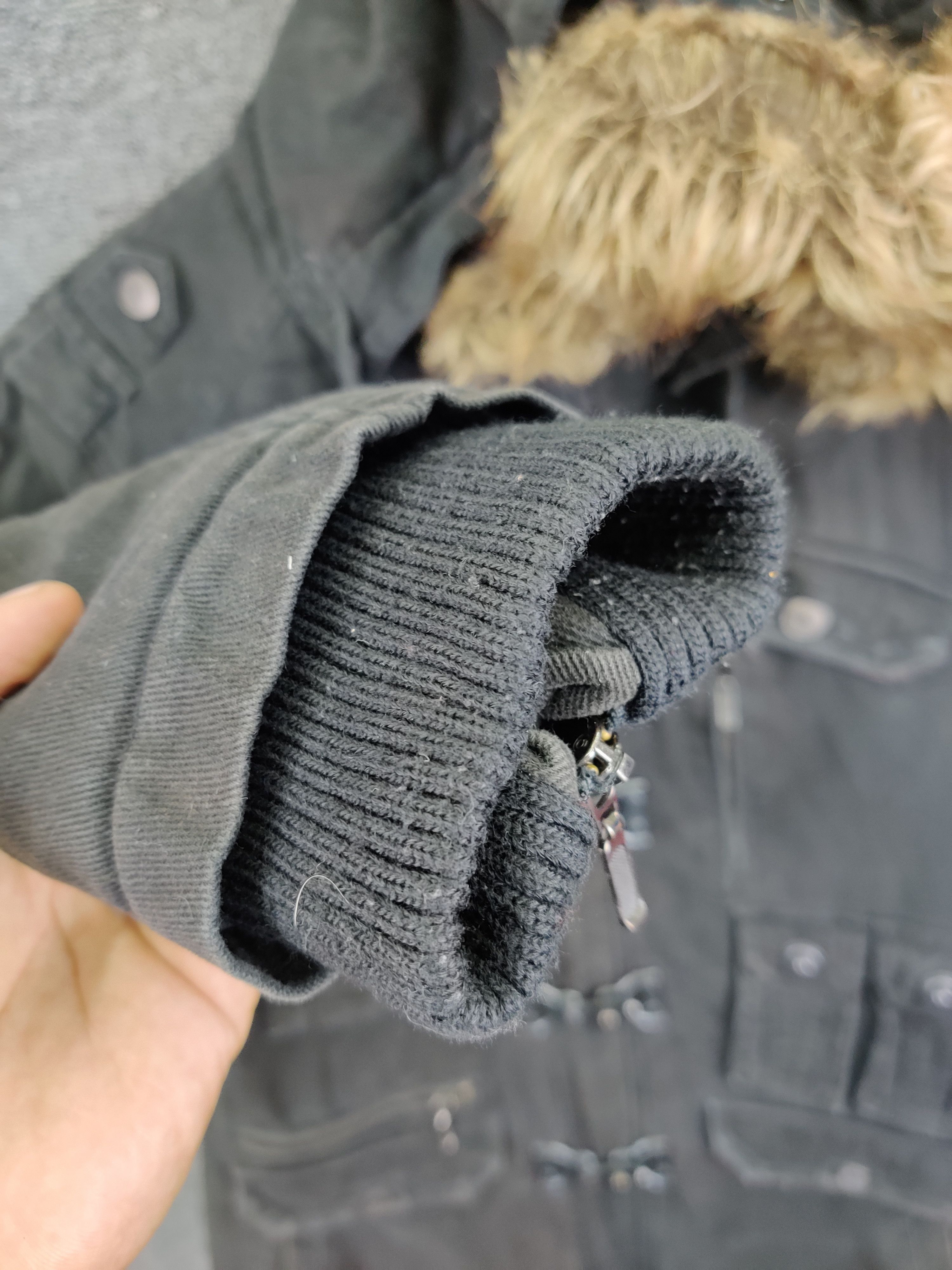 In The Attic Vintage In The Attic Fur Hooded Jacket Like GOA LGB Size US M / EU 48-50 / 2 - 14 Thumbnail