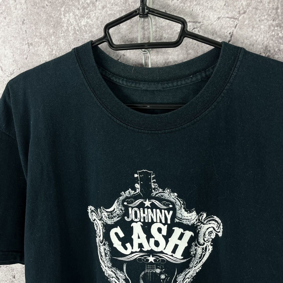 Band Tees Vintage Johnny Cash T-Shirt Rock Tee Big Logo Size XL Size US XL / EU 56 / 4 - 2 Thumbnail