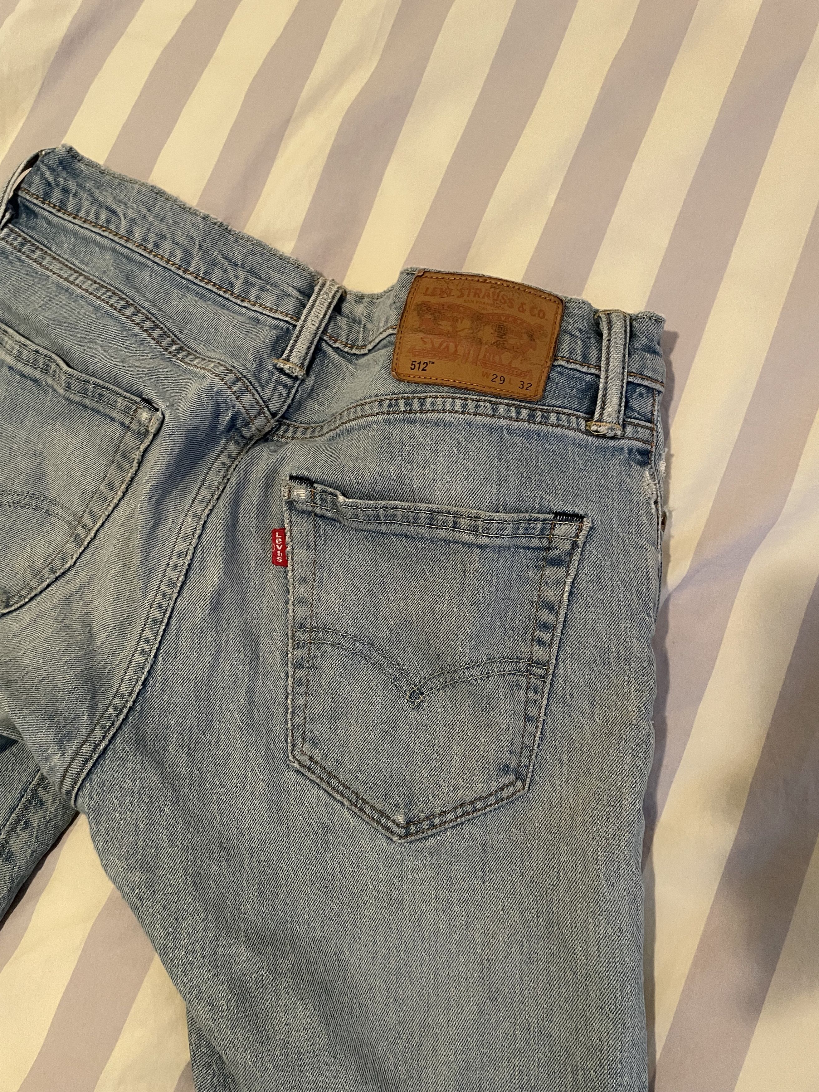 Levi's × Levi's Vintage Clothing Distressed Levi's 512 Size US 29 - 3 Thumbnail