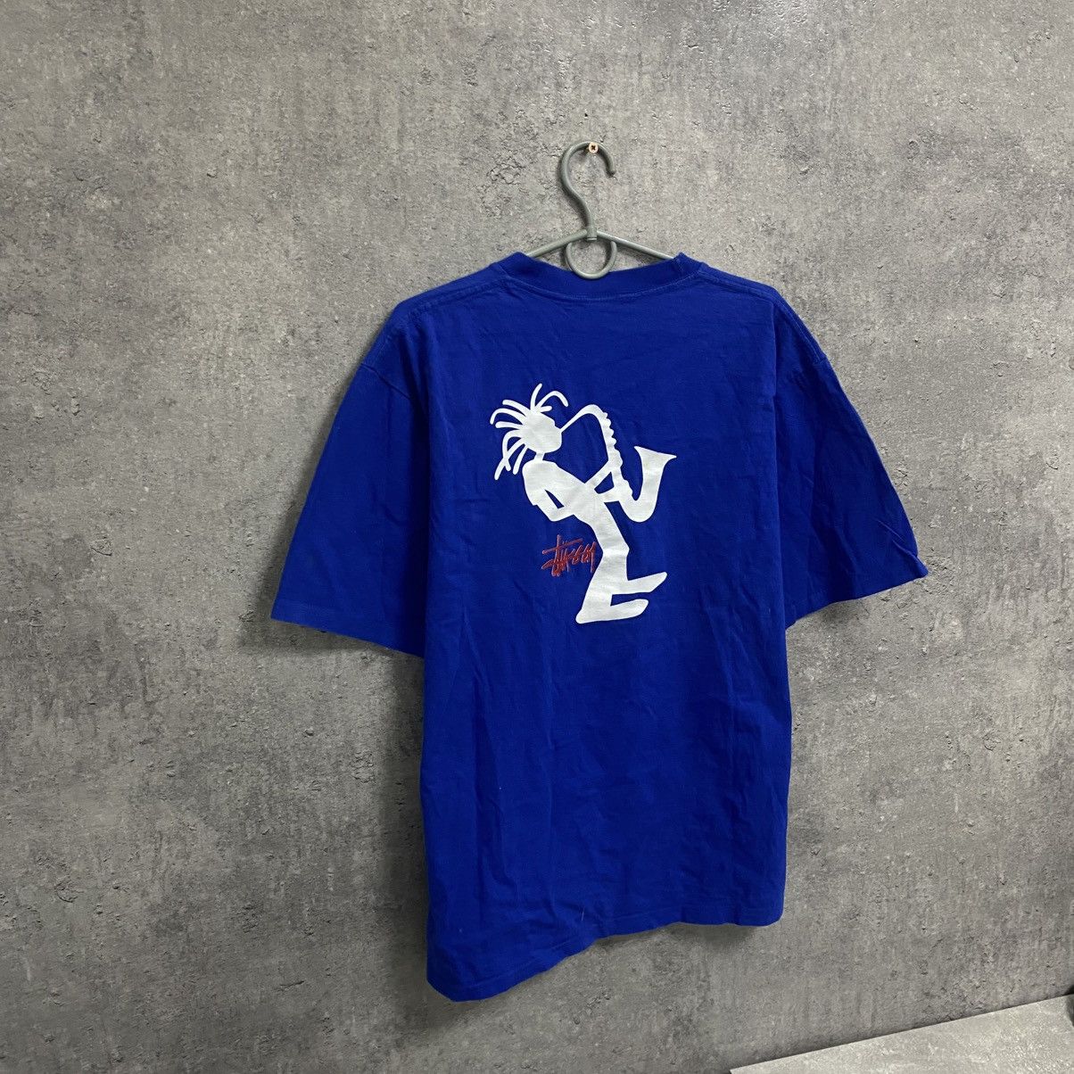 Stussy Vintage Stussy T Shirt Tee Big Logo Baggy 90s Size US L / EU 52-54 / 3 - 10 Thumbnail