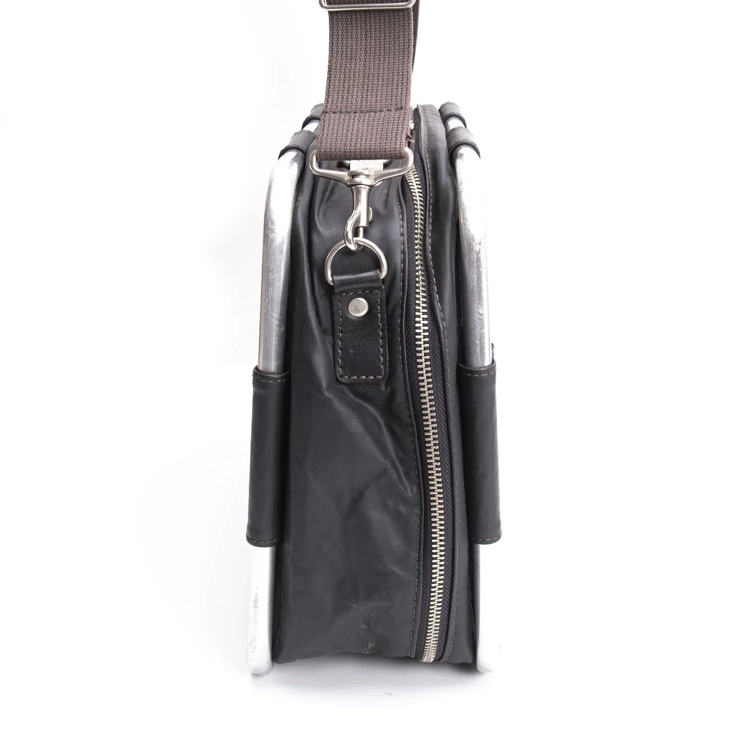 Jean Paul Gaultier Metal Frame 2WAY Bag in Black Size ONE SIZE - 6 Thumbnail