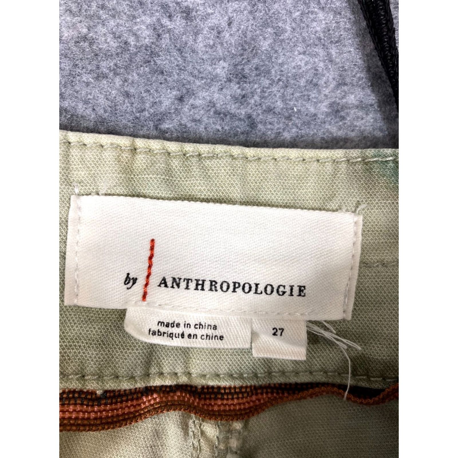 Anthropologie Anthropologie The Wanderer Cargo Pants Womens 27 Khaki Green Tie-Dye Utility Pockets Bohemian Outdoor Size 27" / US 4 / IT 40 - 6 Thumbnail