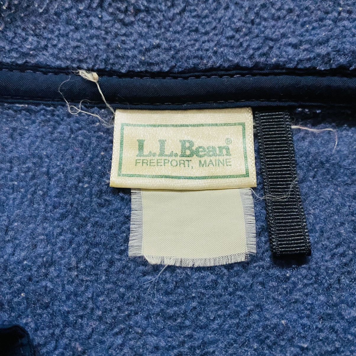 L.L. Bean Vintage LL Bean Fleece sweater half snap button Size US XL / EU 56 / 4 - 5 Thumbnail