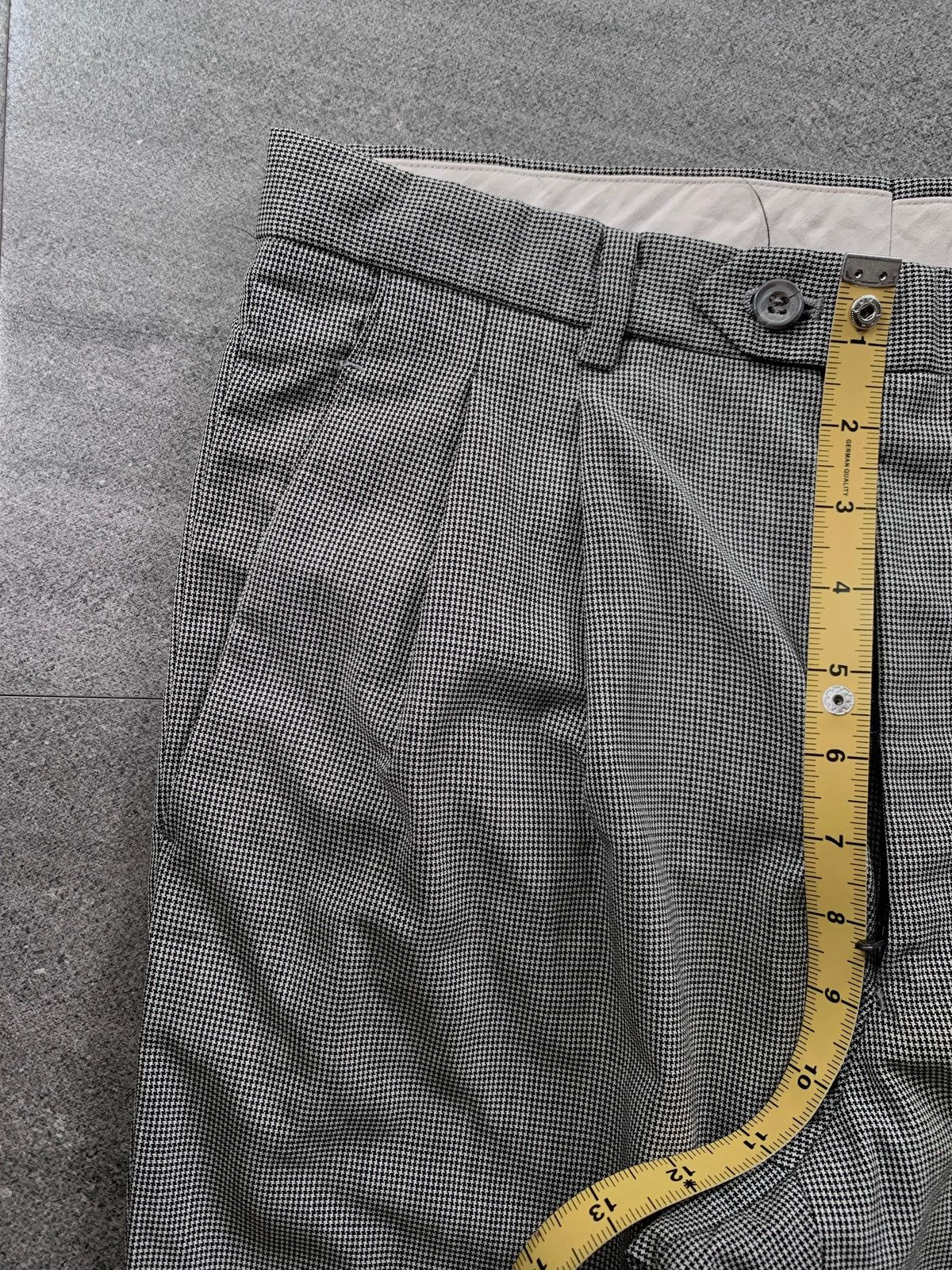 Issey Miyake FREE TAX! Houndstooth Wideleg Trousers Size US 32 / EU 48 - 20 Thumbnail