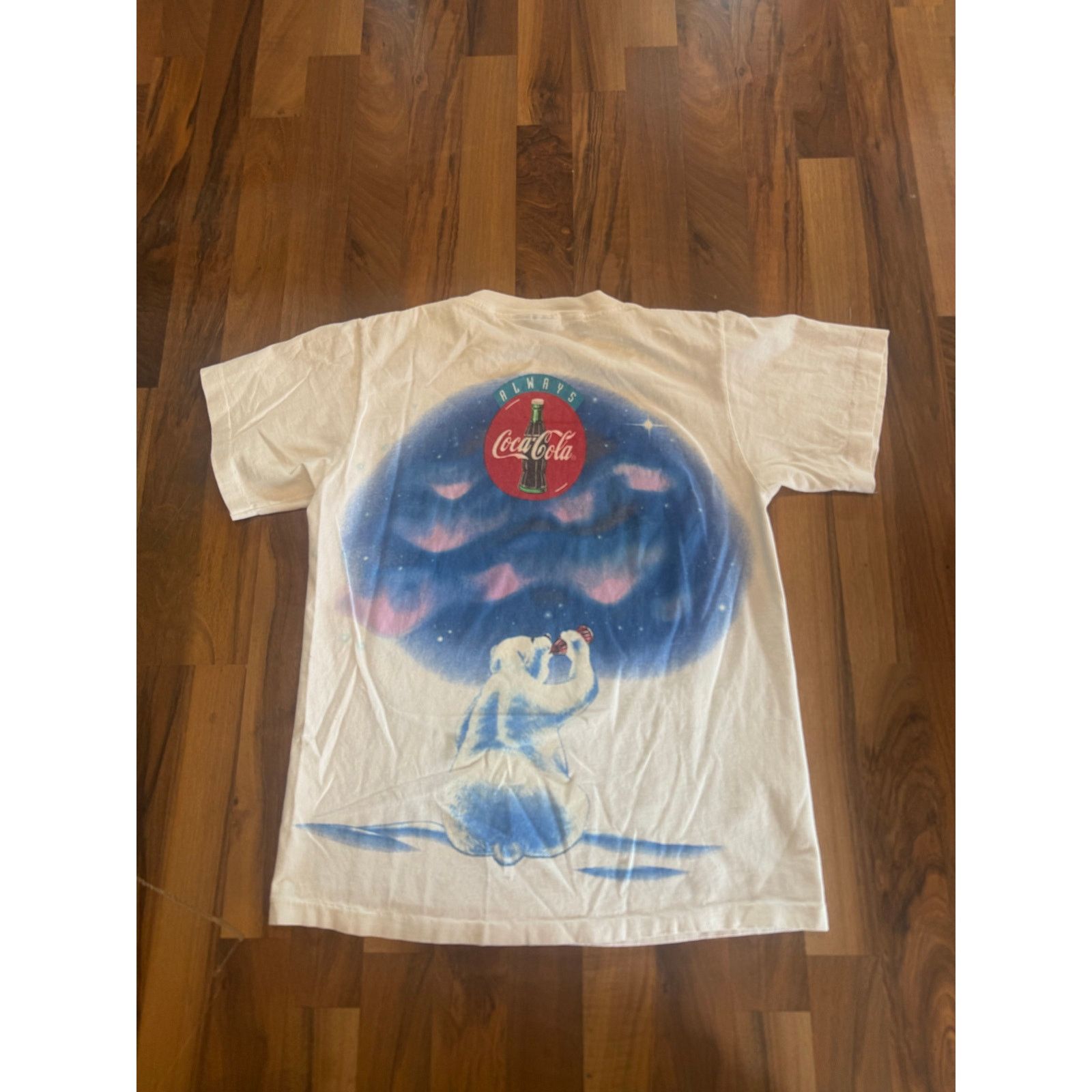 Coca Cola 1994 Coke Polar Bear Group Hanging out Size Medium Size US M / EU 48-50 / 2 - 5 Thumbnail