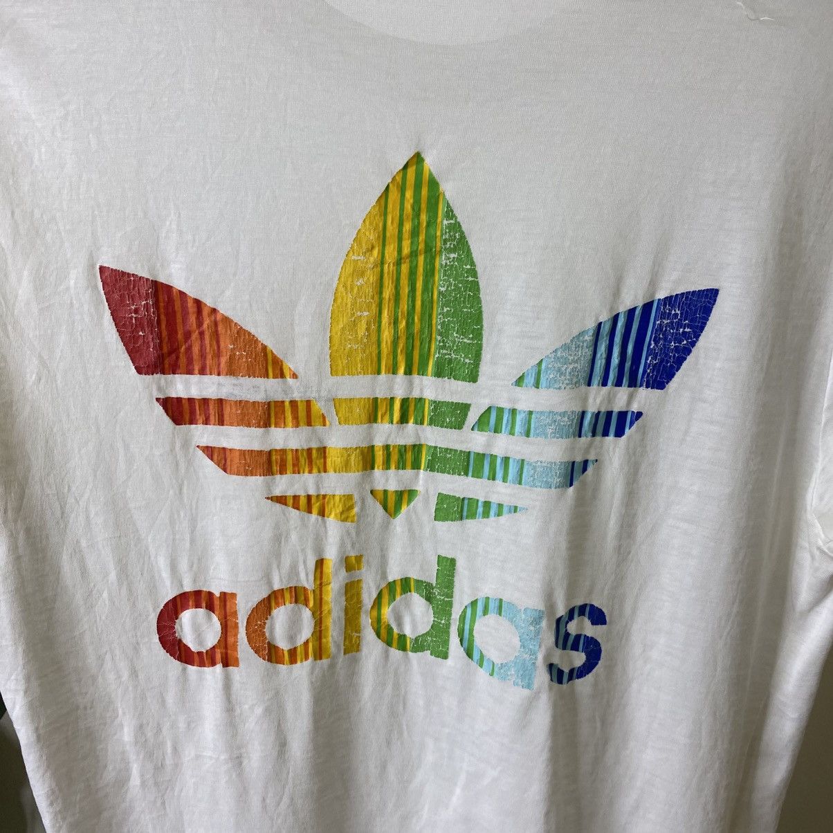 Adidas Vintage 1990s Adidas Adicolour T Shirt Size US S / EU 44-46 / 1 - 2 Thumbnail