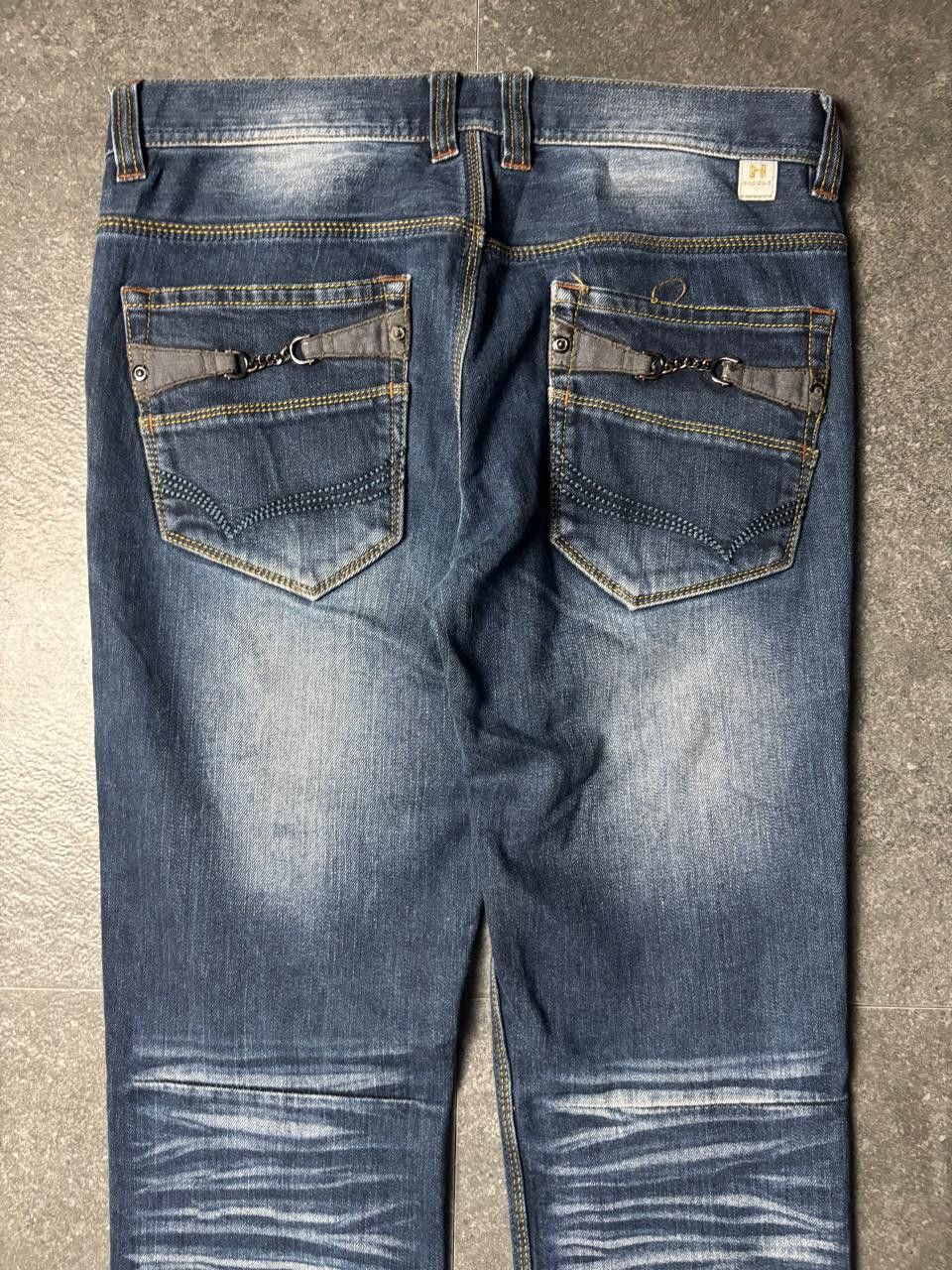 Japanese Brand 2000s Hideways Nicole Club For Men Slim Bootcut Jeans Size US 30 / EU 46 - 10 Thumbnail