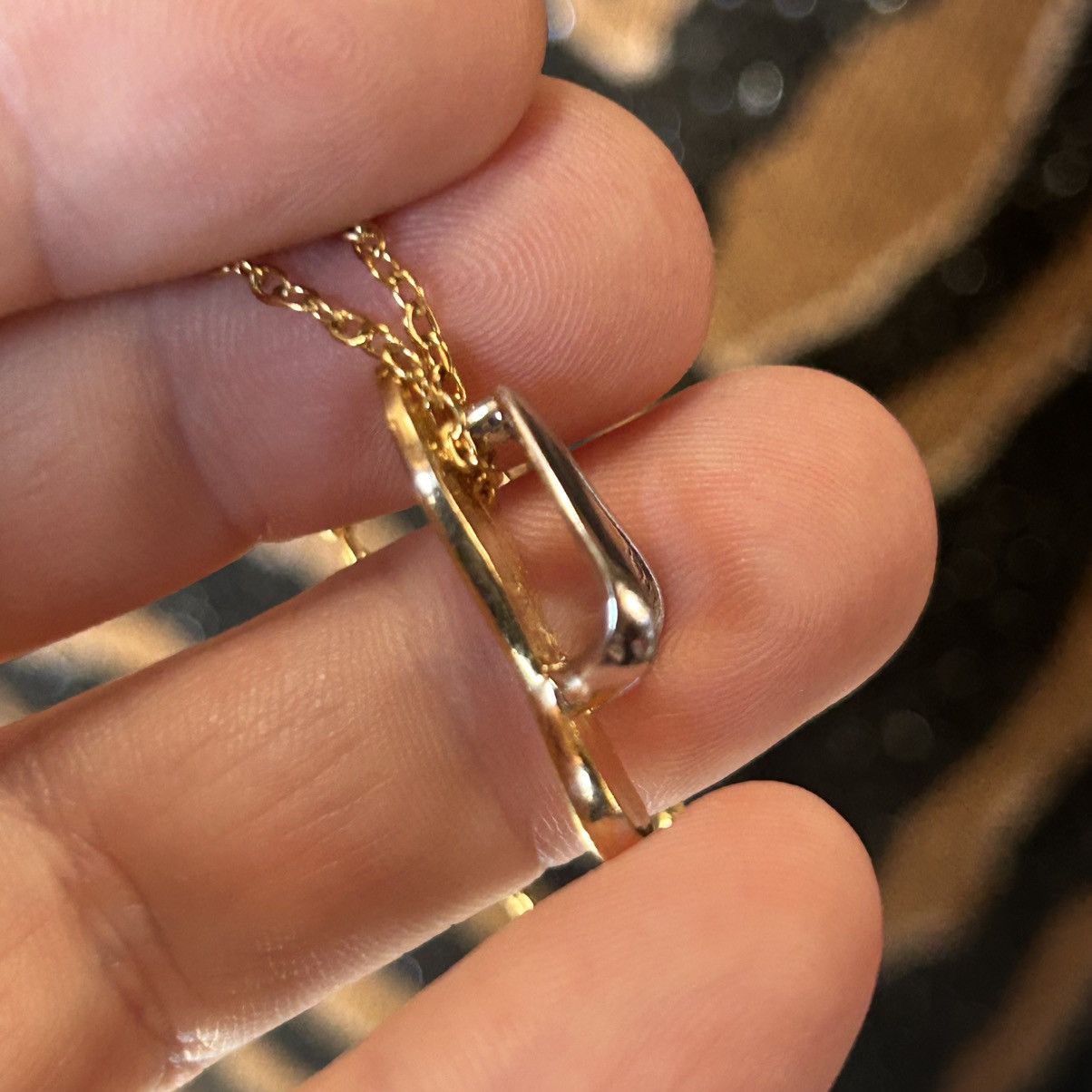 Jewelry Lia Sophia flip flop pendant on chain necklace Size ONE SIZE - 6 Thumbnail
