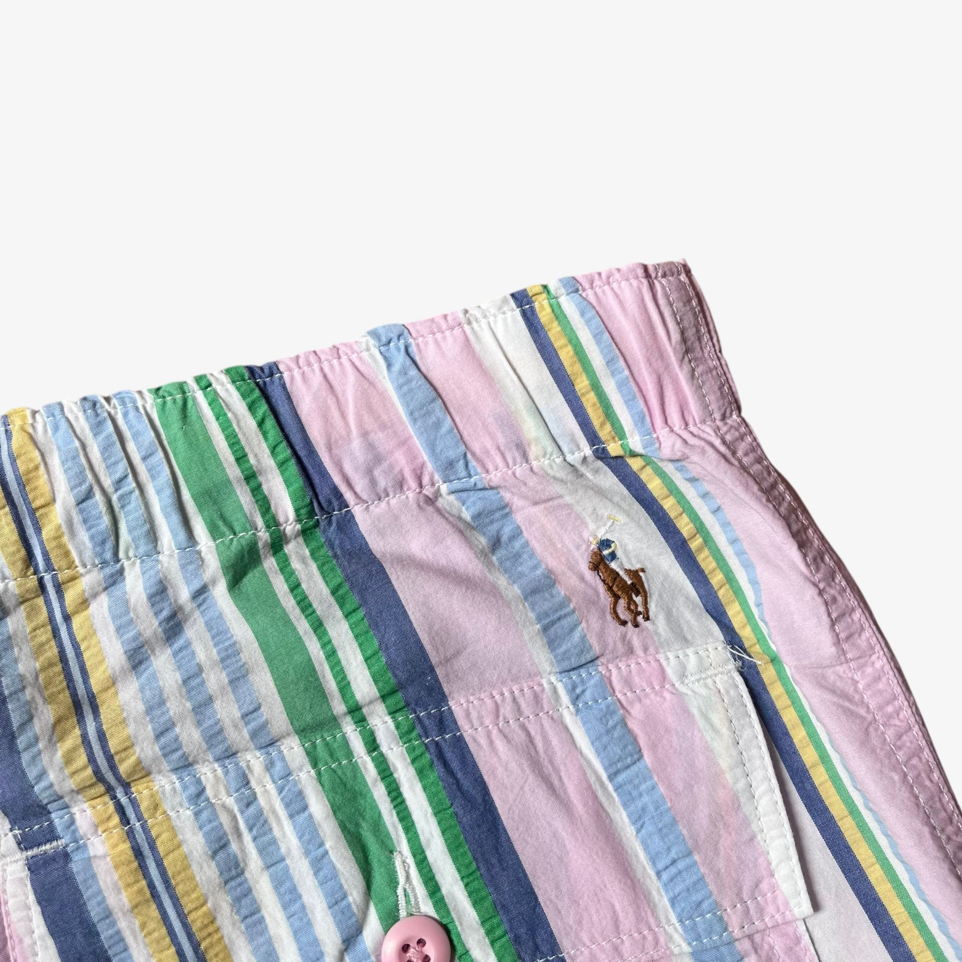 Ralph Lauren Vintage Y2K Polo Ralph Lauren Striped Shorts Size US 34 / EU 50 - 3 Thumbnail