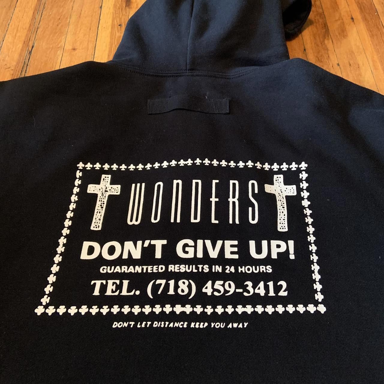 Other Wonders Dont Give Up Hoodie Size US XL / EU 56 / 4 - 3 Thumbnail
