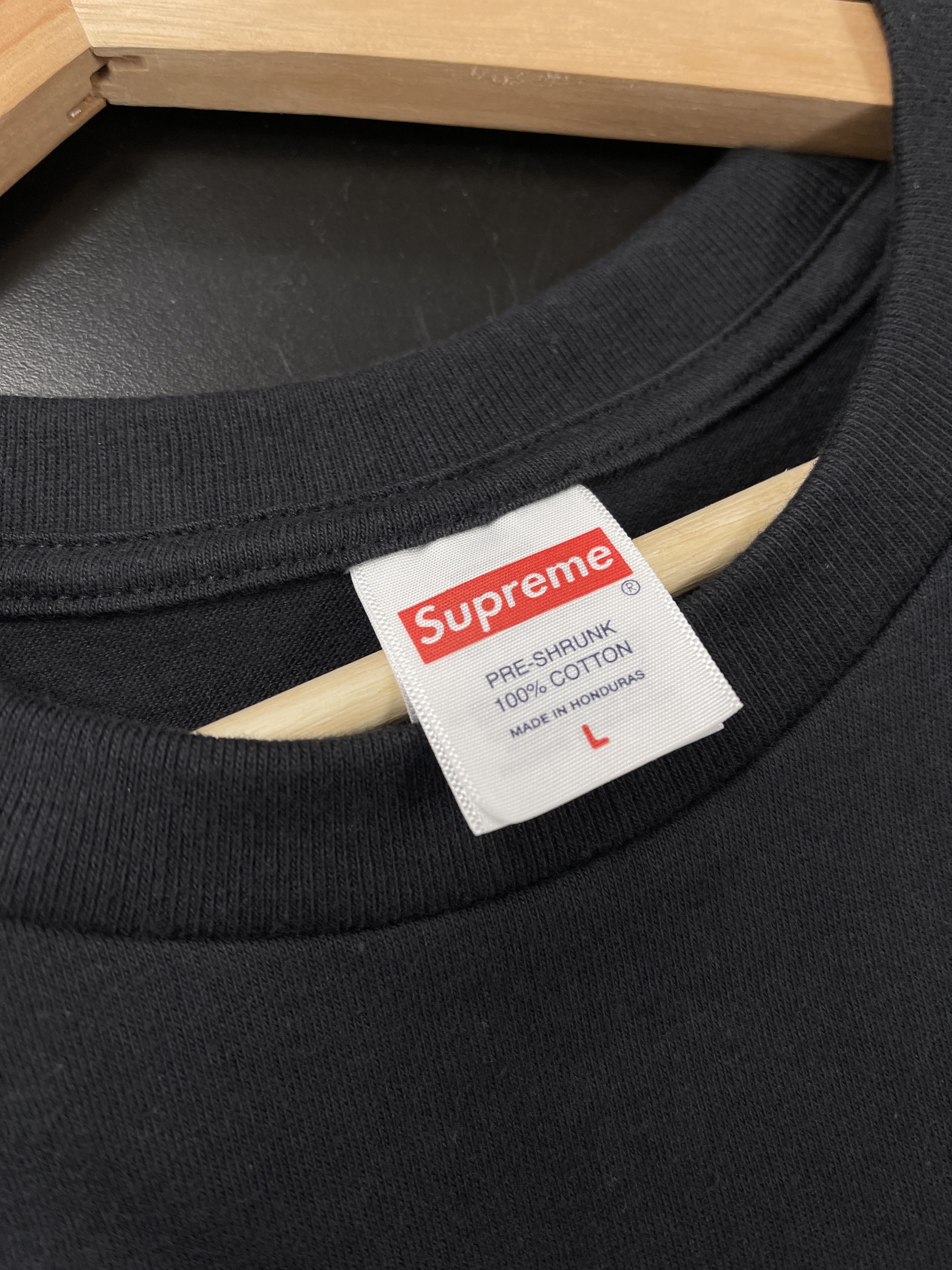 Supreme Supreme Stick Tee Black | Grailed