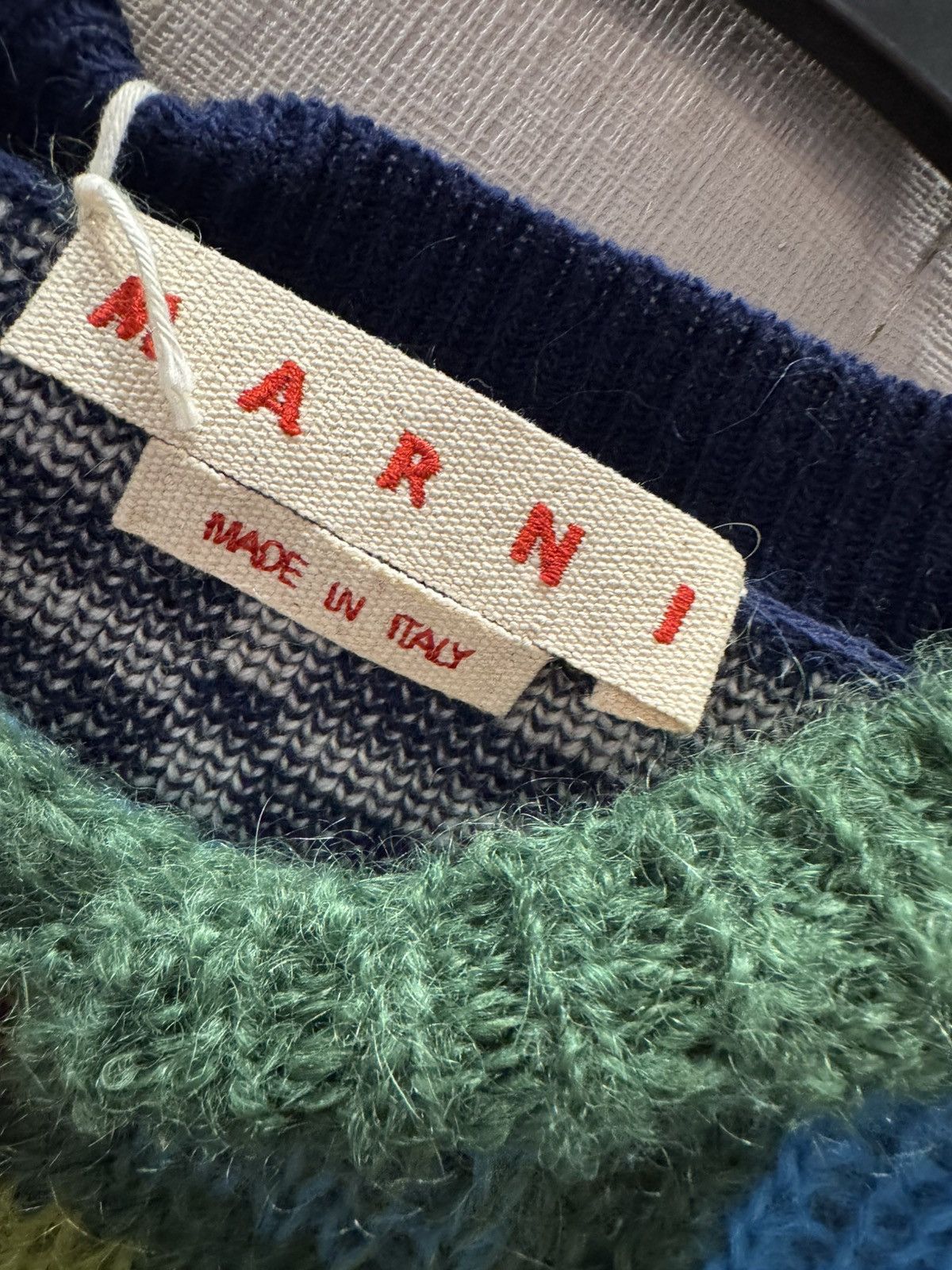 Marni Marni Mohair mixed Sweatshirt Size TG. 54 Size US L / EU 52-54 / 3 - 4 Thumbnail