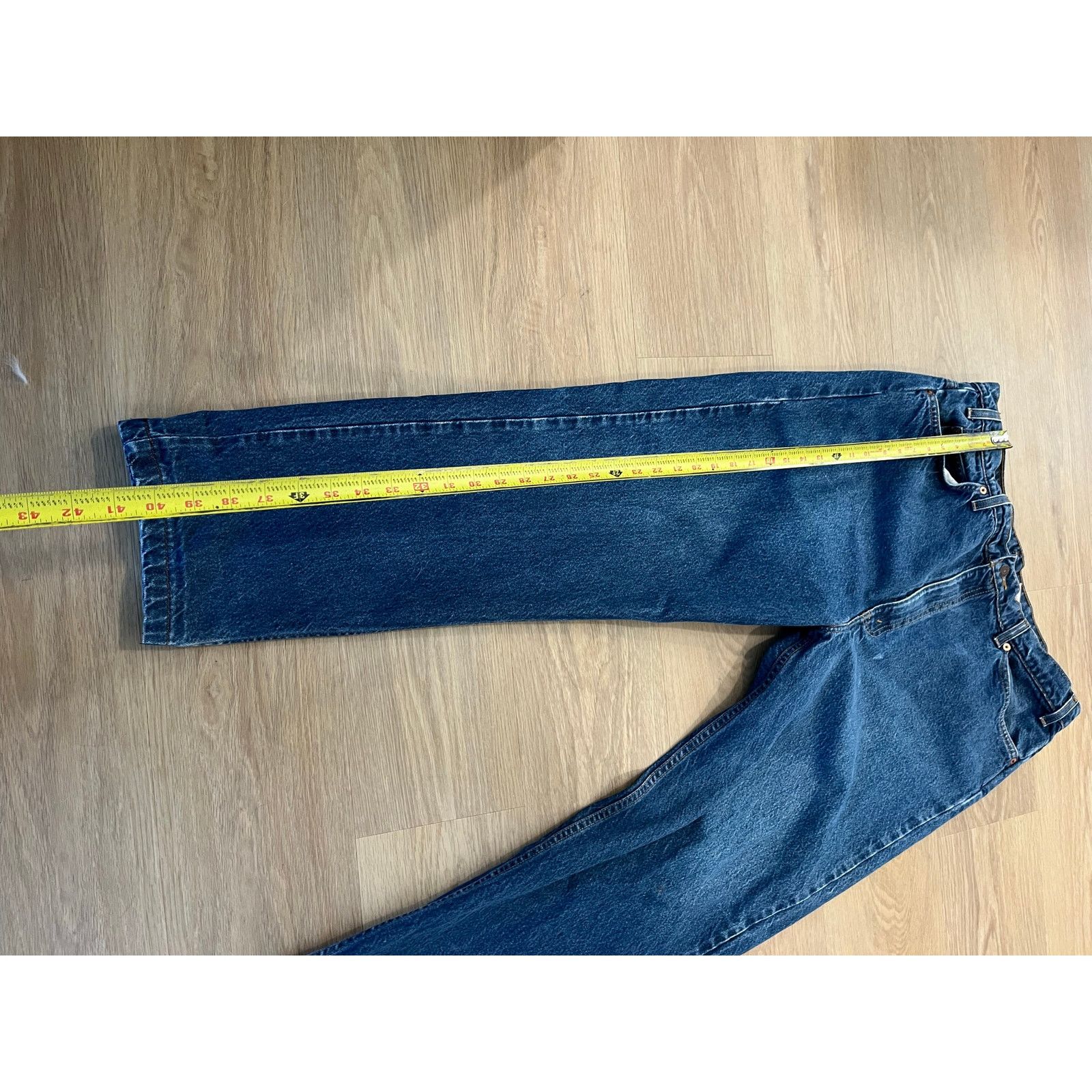 Levi's VTG 505 Levis Jeans Mens 42x32 Blue Straight Size US 42 / EU 58 - 5 Thumbnail