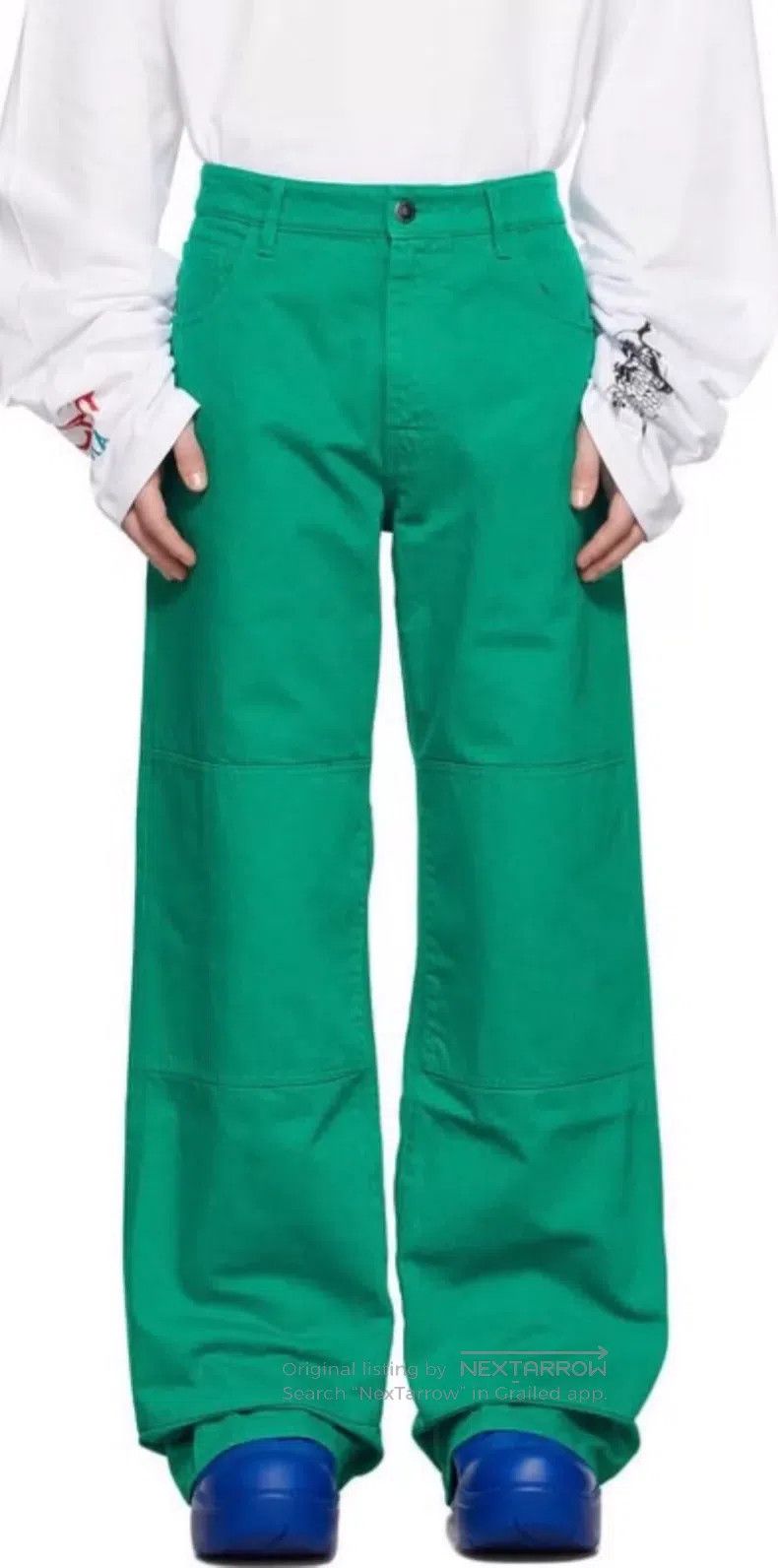 Other Raf Simons 21aw show style wide-leg trousers Size US 30 / EU 46 - 6 Thumbnail
