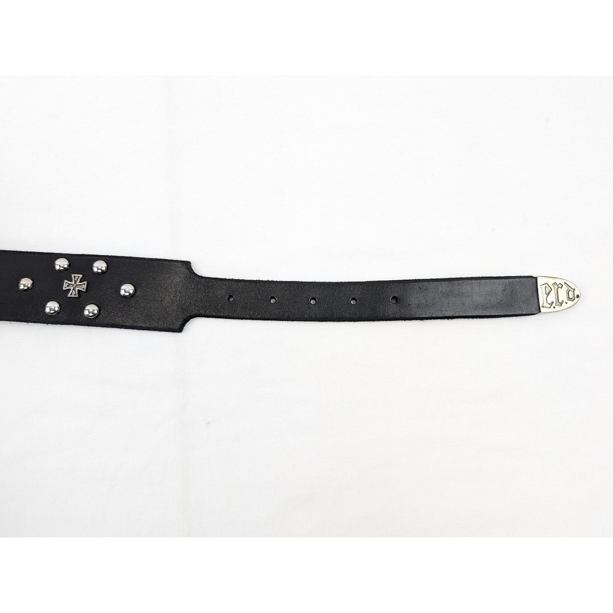 Enfants Riches Deprimes o1rshd1 Size:110 / Eagle Petit Iron Cross Stud Belt in Black Size 44 - 7 Thumbnail