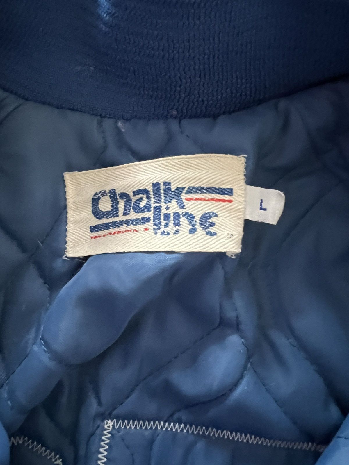 Chalk Line Vintage Detroit Pistons Chalkline spell out jacket Size US L / EU 52-54 / 3 - 5 Thumbnail