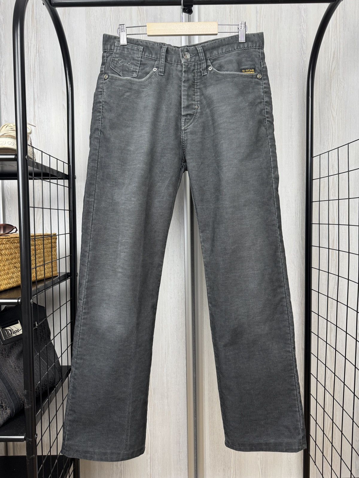 G-Star G-Star Raw vintage corduroy wide leg pants y2k velvet Size US 30 / EU 46 - 1 Thumbnail