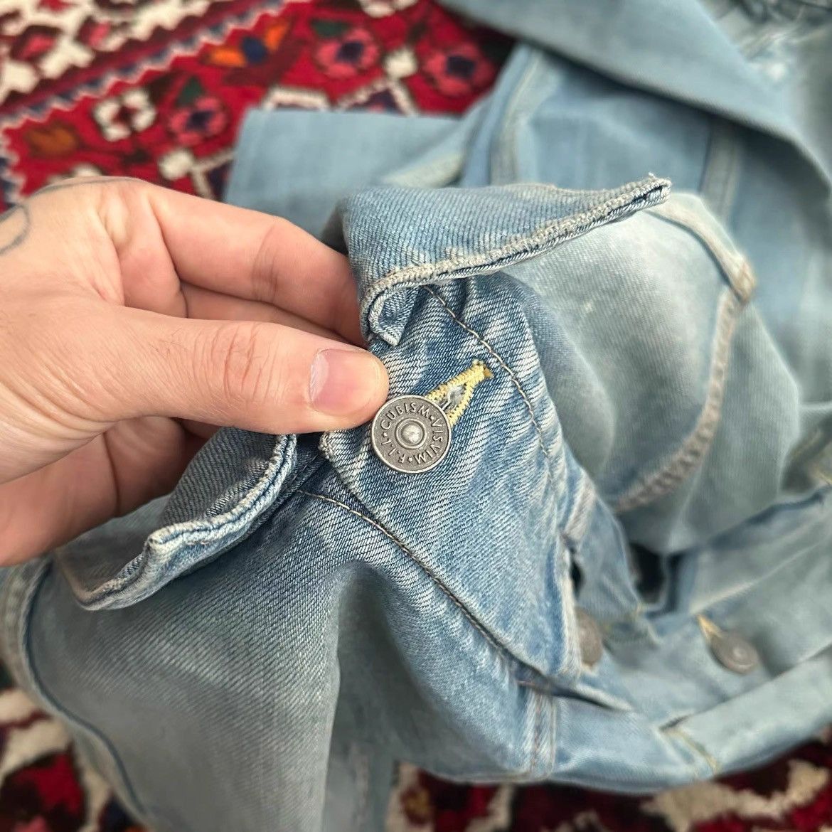 Visvim Visvim 13SS Patches Pocket 101 Denim Jacket-2505 Size US M / EU 48-50 / 2 - 9 Thumbnail
