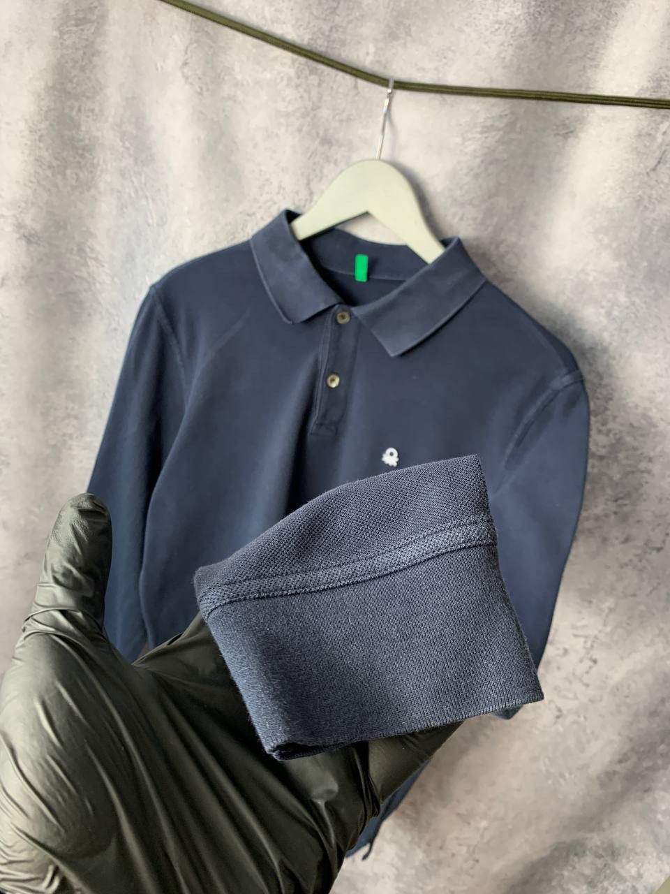 Benetton × United Colors Of Benetton United Colors Of Benneton Polo Long Sleeve Jumper Sweater Size US L / EU 52-54 / 3 - 9 Thumbnail